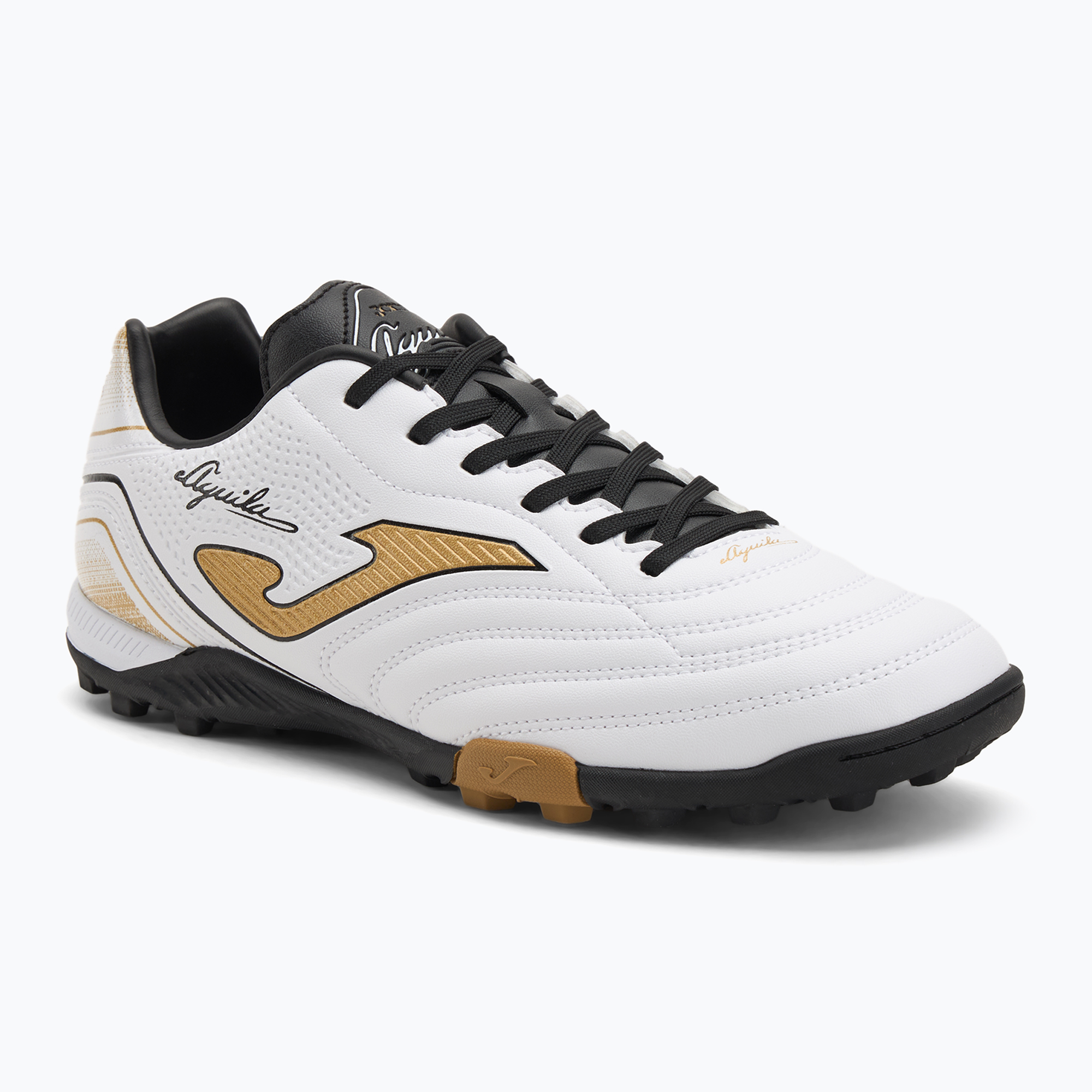 Buty piłkarskie męskie Joma Aguila TF white/gold 