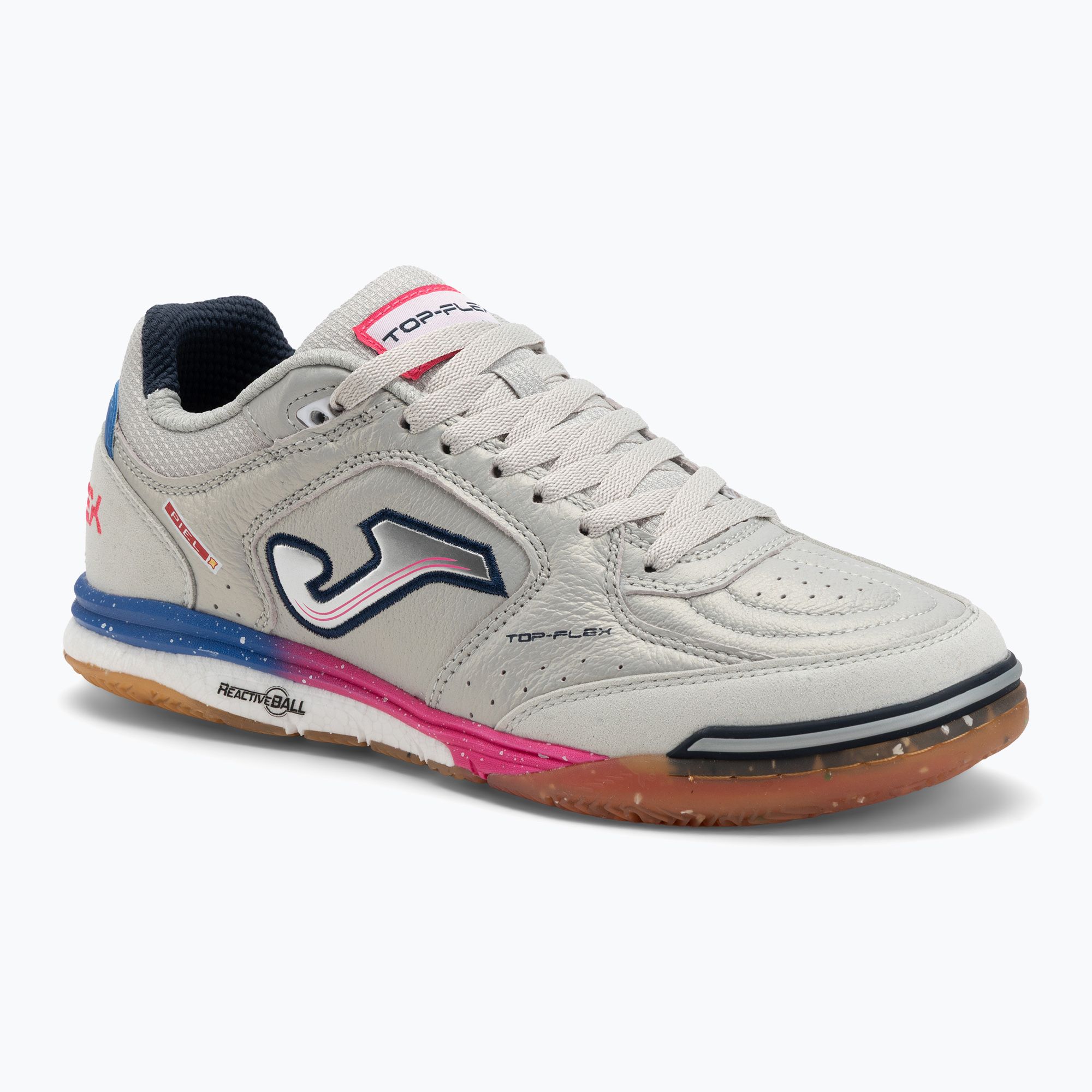 Buty piłkarskie męskie Joma Top Flex Rebound IN white 