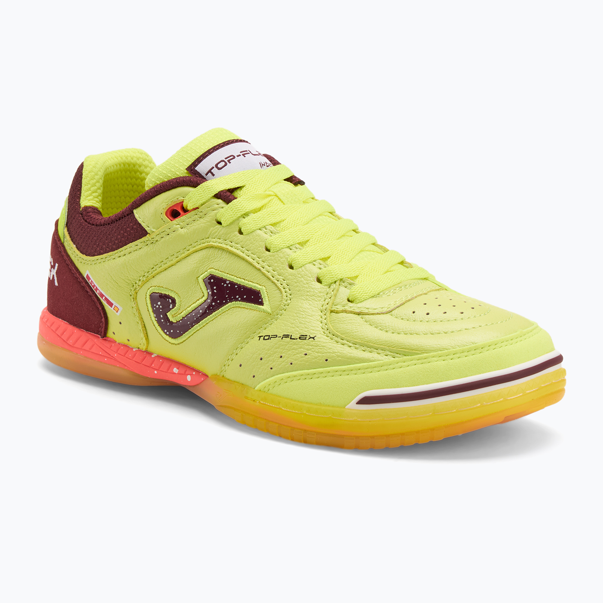 Buty piłkarskie męskie Joma Top Flex IN fluor yellow/purple 