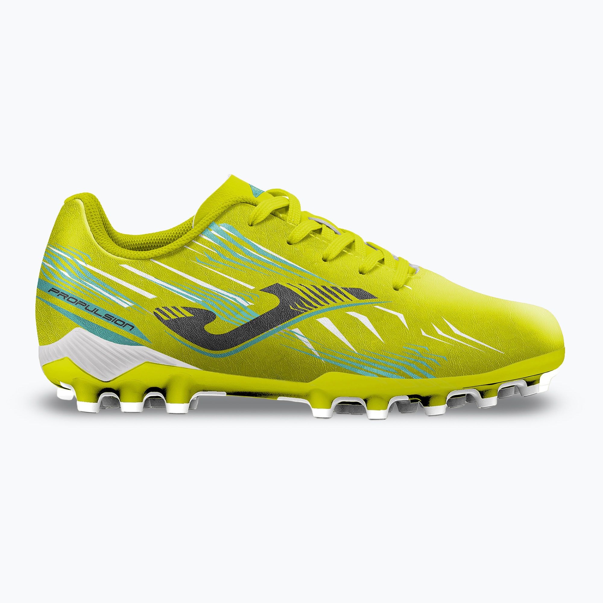 Buty piłkarskie dziecięce Joma Propulsion Jr TF fluor yellow 