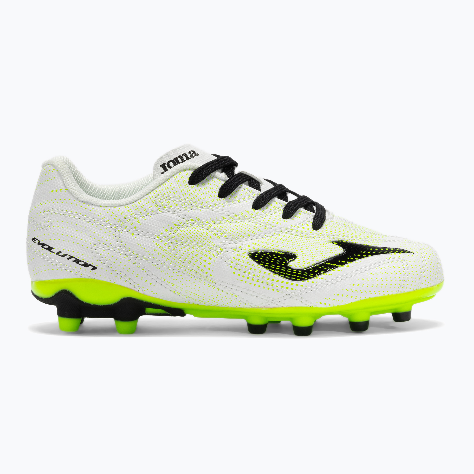 Buty piłkarskie dziecięce Joma Evolution Jr FG white 