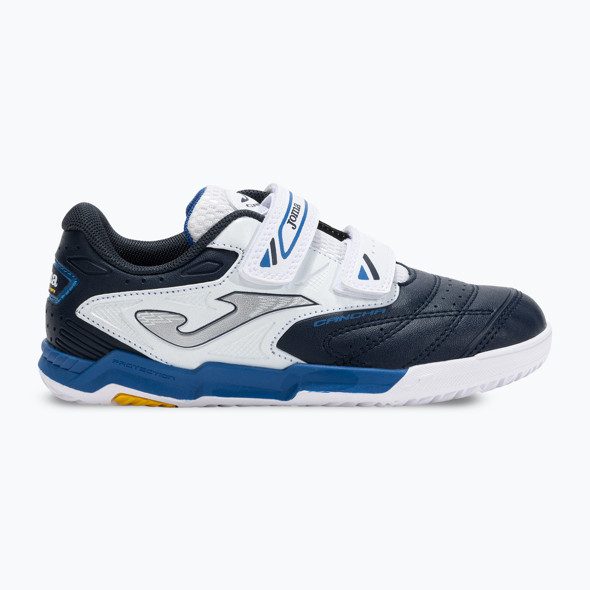 Buty piłkarskie dziecięce Joma Cancha Jr IN navy blue/white 