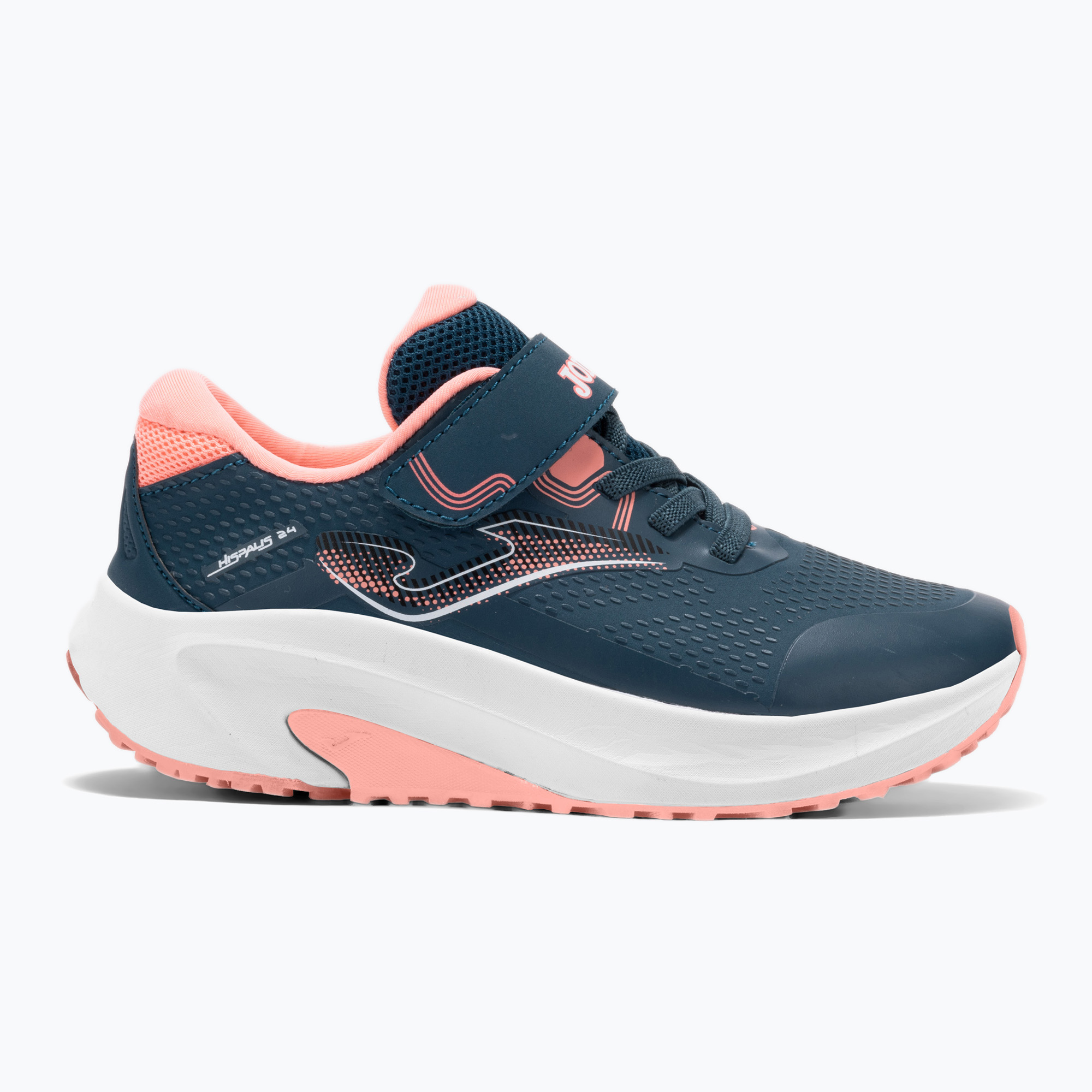 Buty do biegania dziecięce Joma Hispalis navy blue/pink 