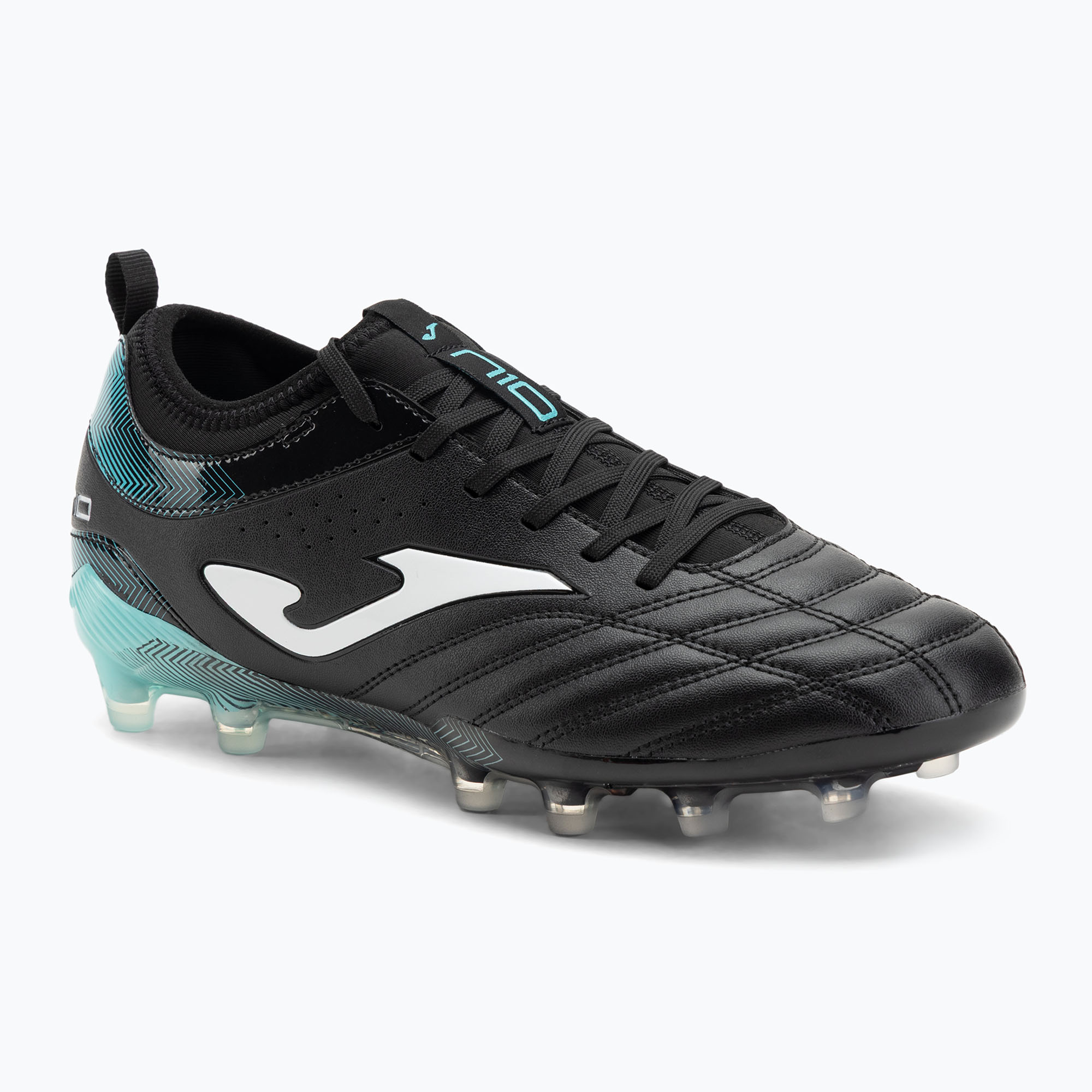 Buty piłkarskie męskie Joma Numero-10 FG black/turquoise 