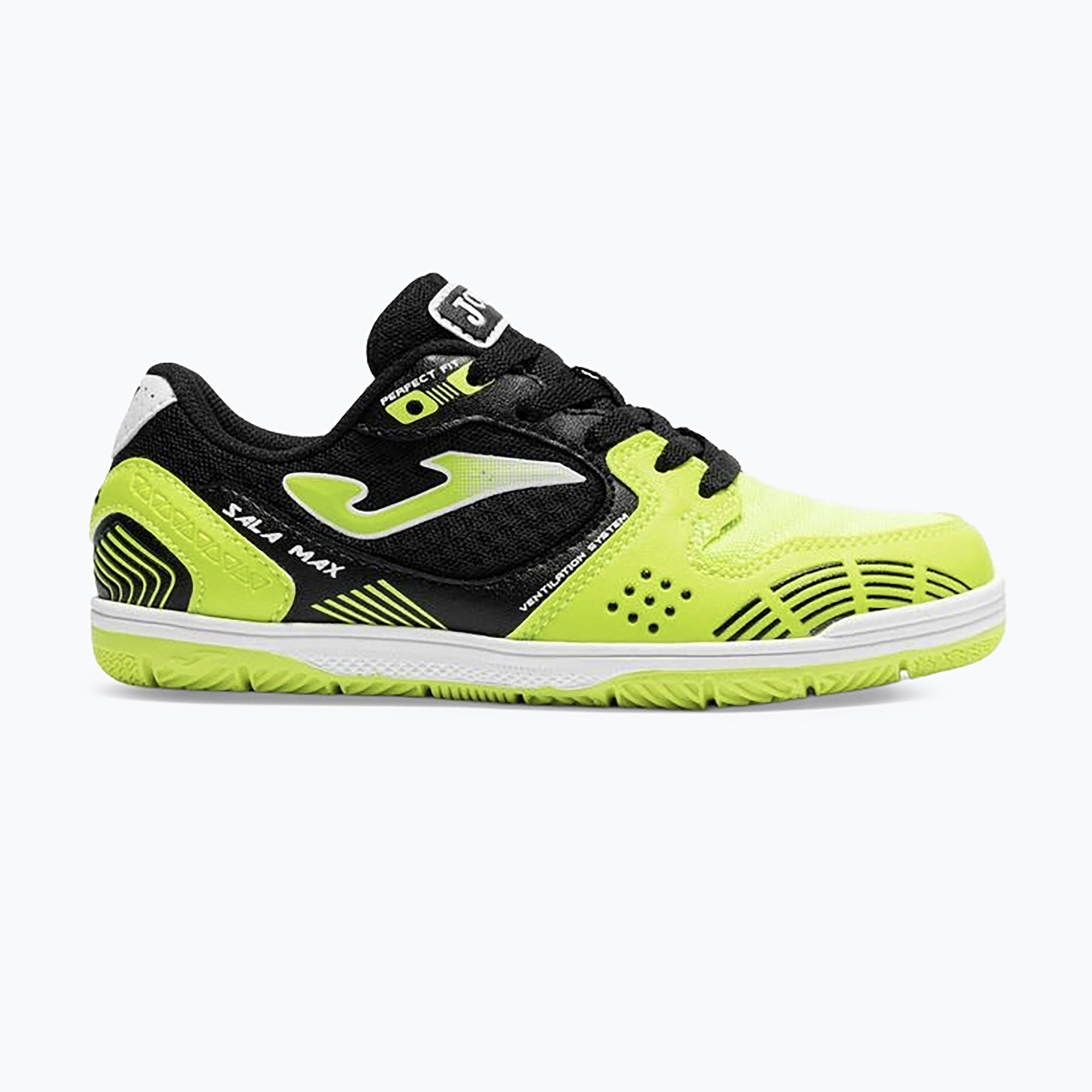 Buty piłkarskie dziecięce Joma Sala Max Jr IN fluor yellow
