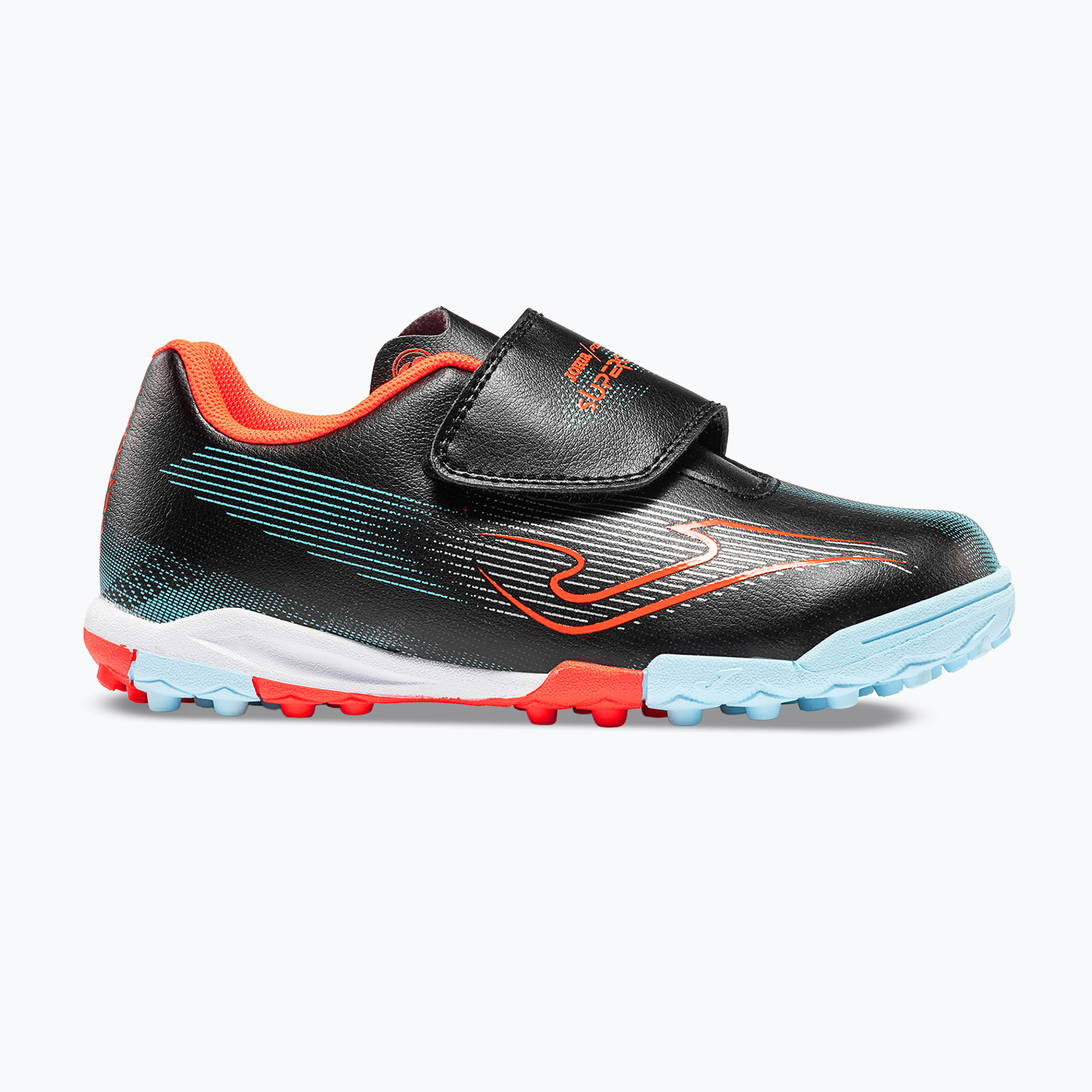 Buty piłkarskie dziecięce Joma Supercopa Jr TF black