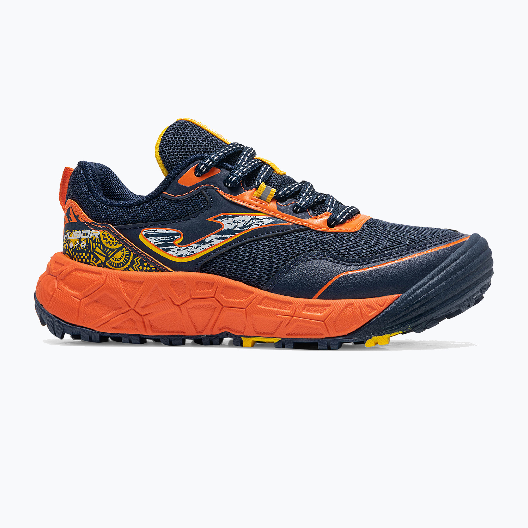 Buty do biegania dziecięce Joma Kubor Jr navy/blue/orange
