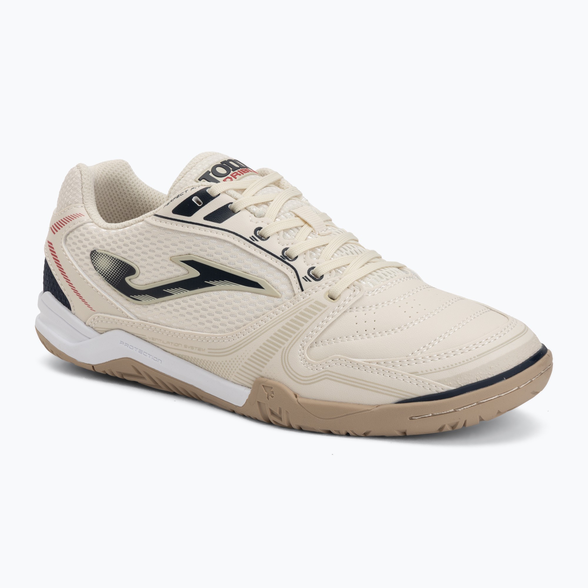 Мъжки футболни обувки Joma Dribling Indoor beige