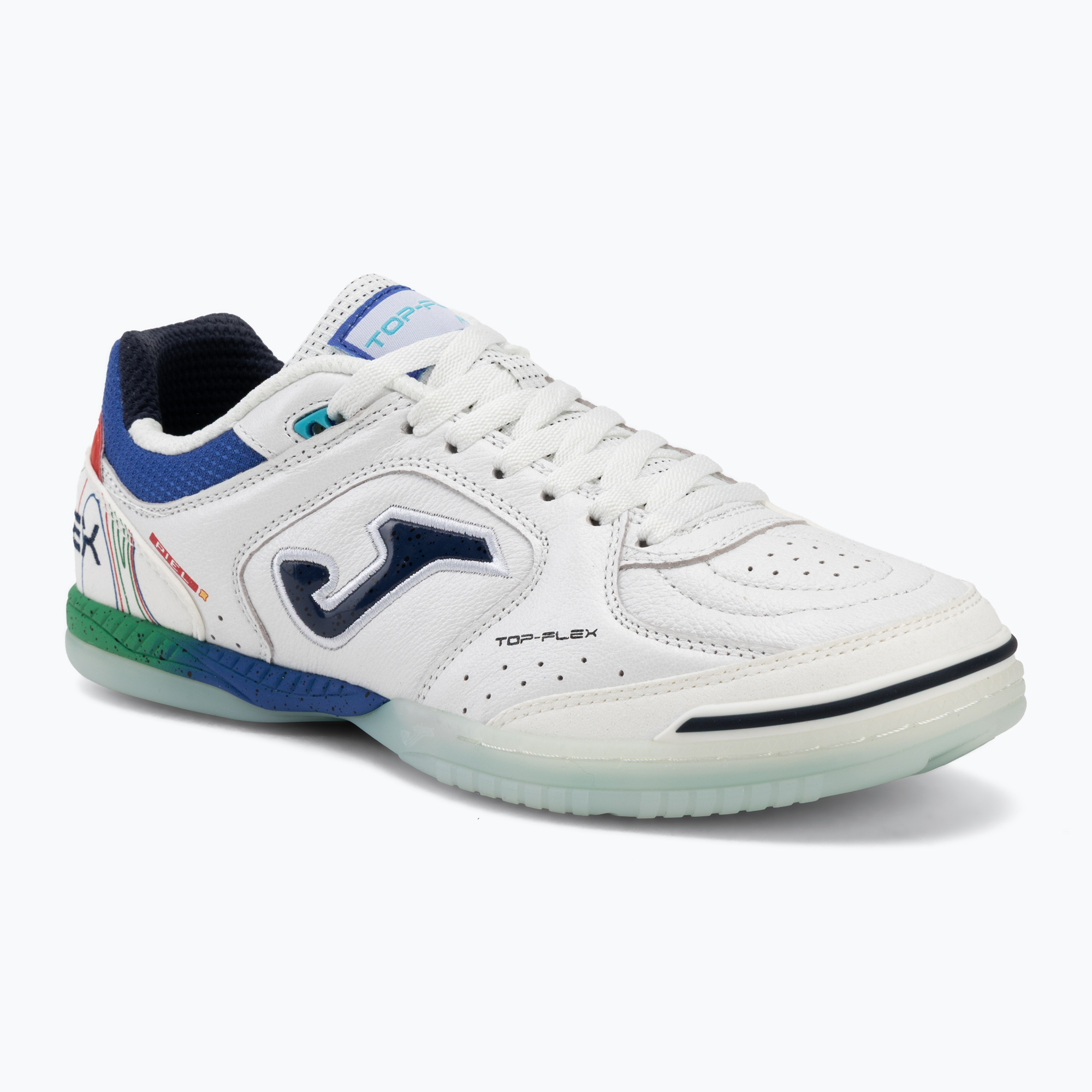 Мъжки футболни обувки Joma Top Flex Indoor white
