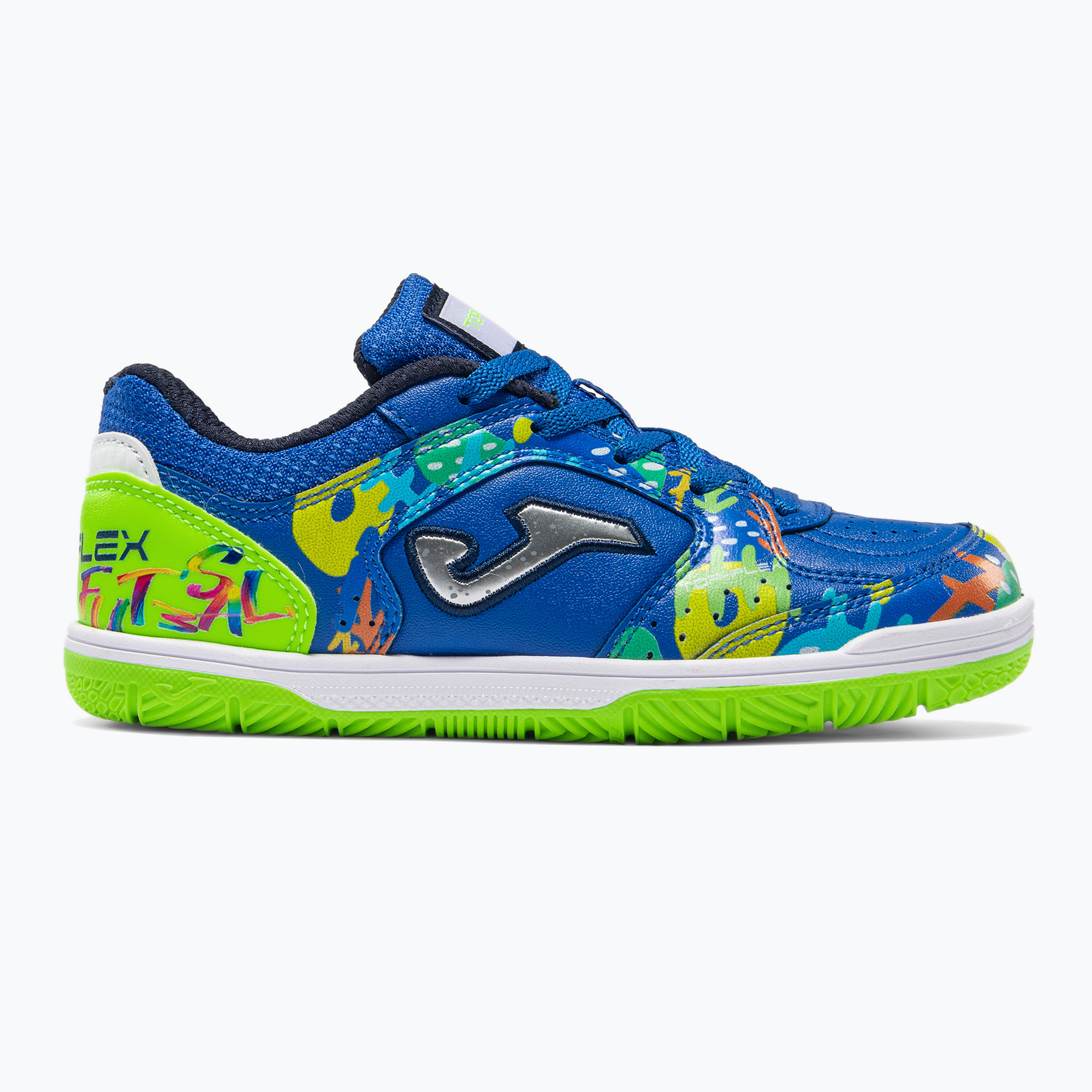 Детски футболни обувки Joma Top Flex Jr TF royal blue