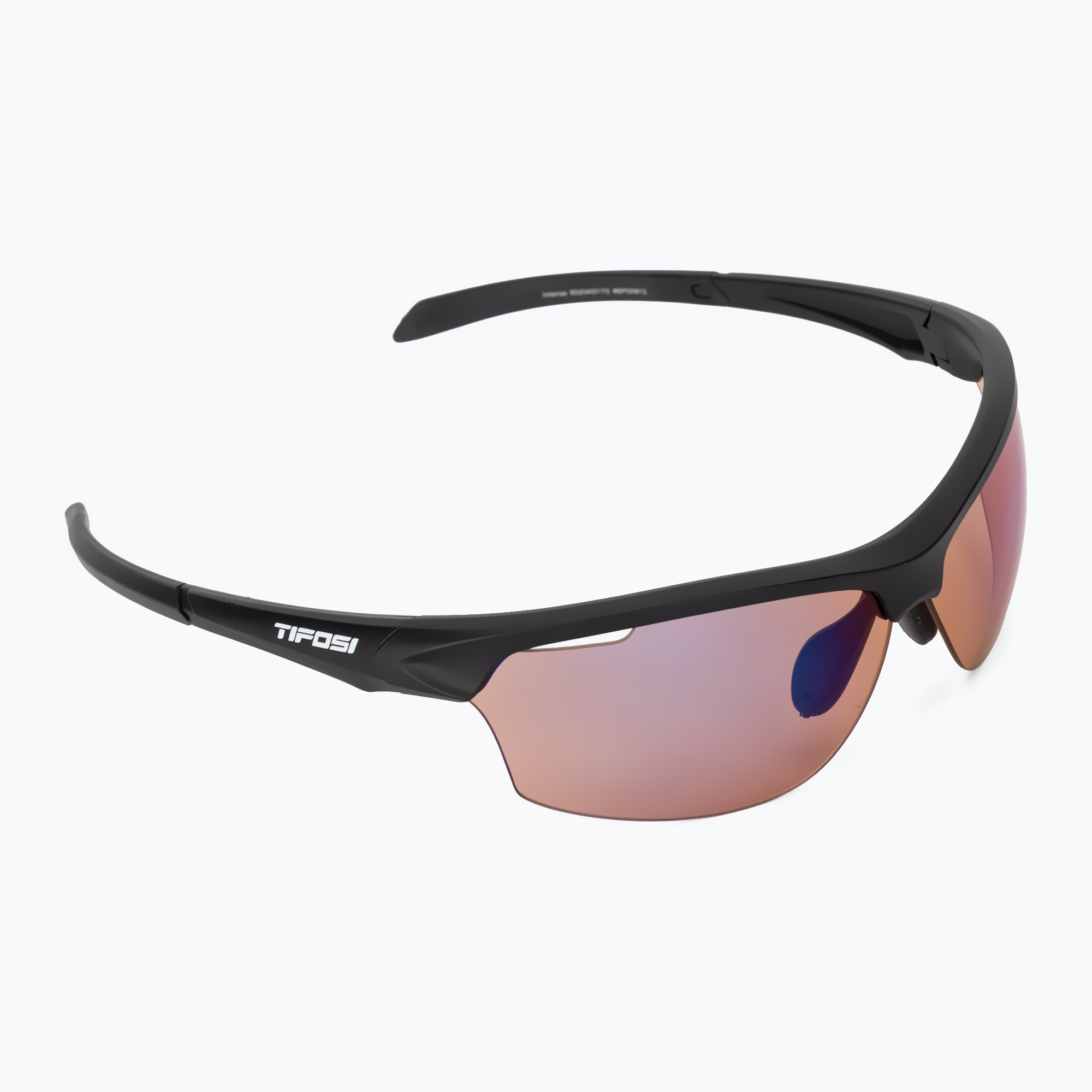 Ochelari de soare Tifosi Intense matte black/ac red