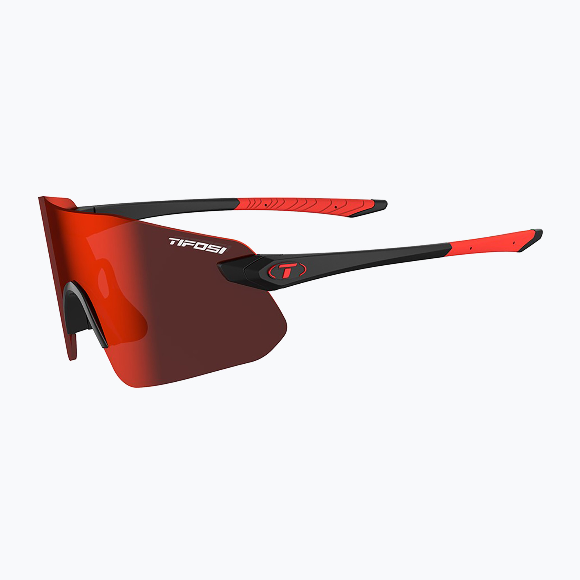 Tifosi Vogel SL matte black/smoke red sunglasses