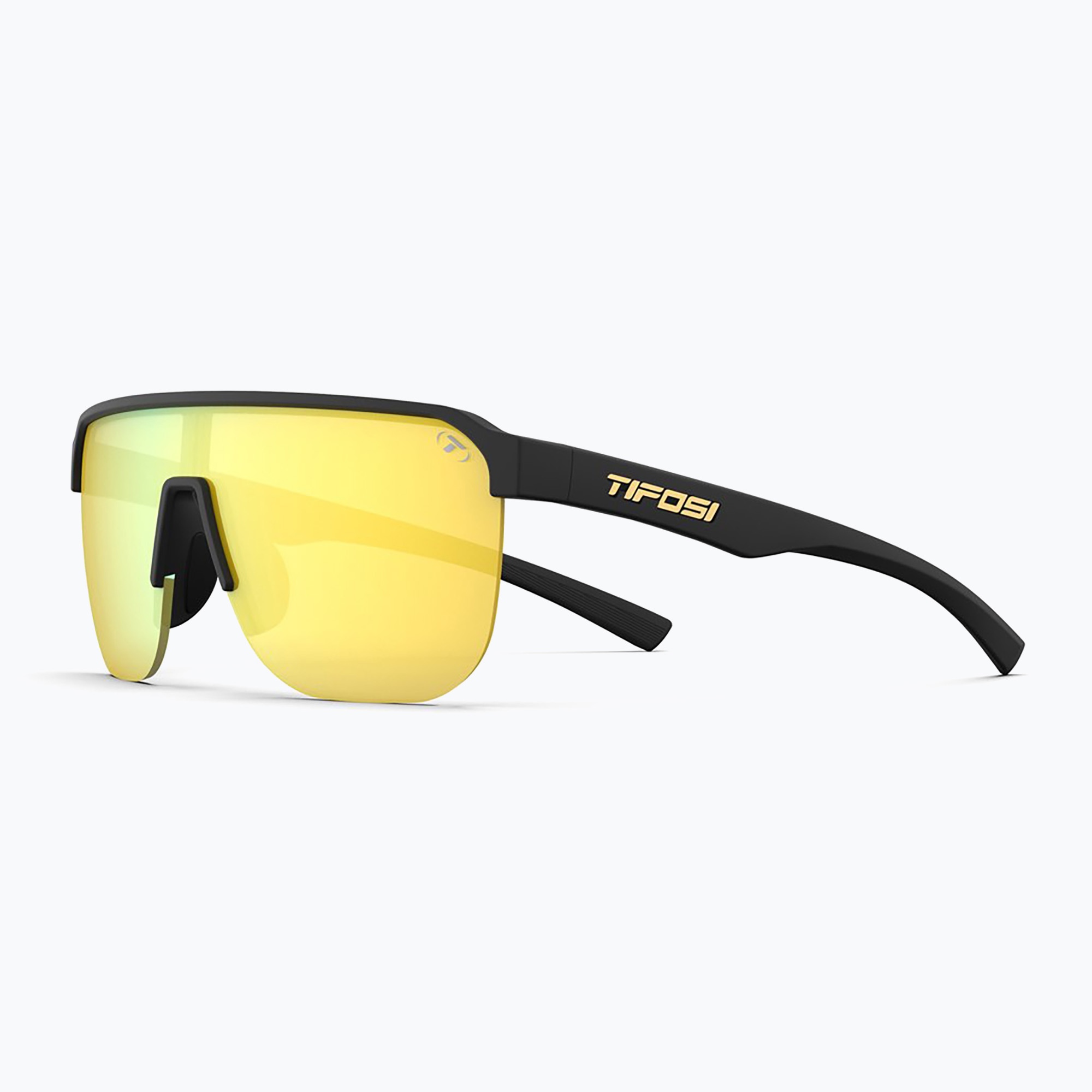Слънчеви очила Tifosi Sanctum SL matte black/smoke yellow mirror