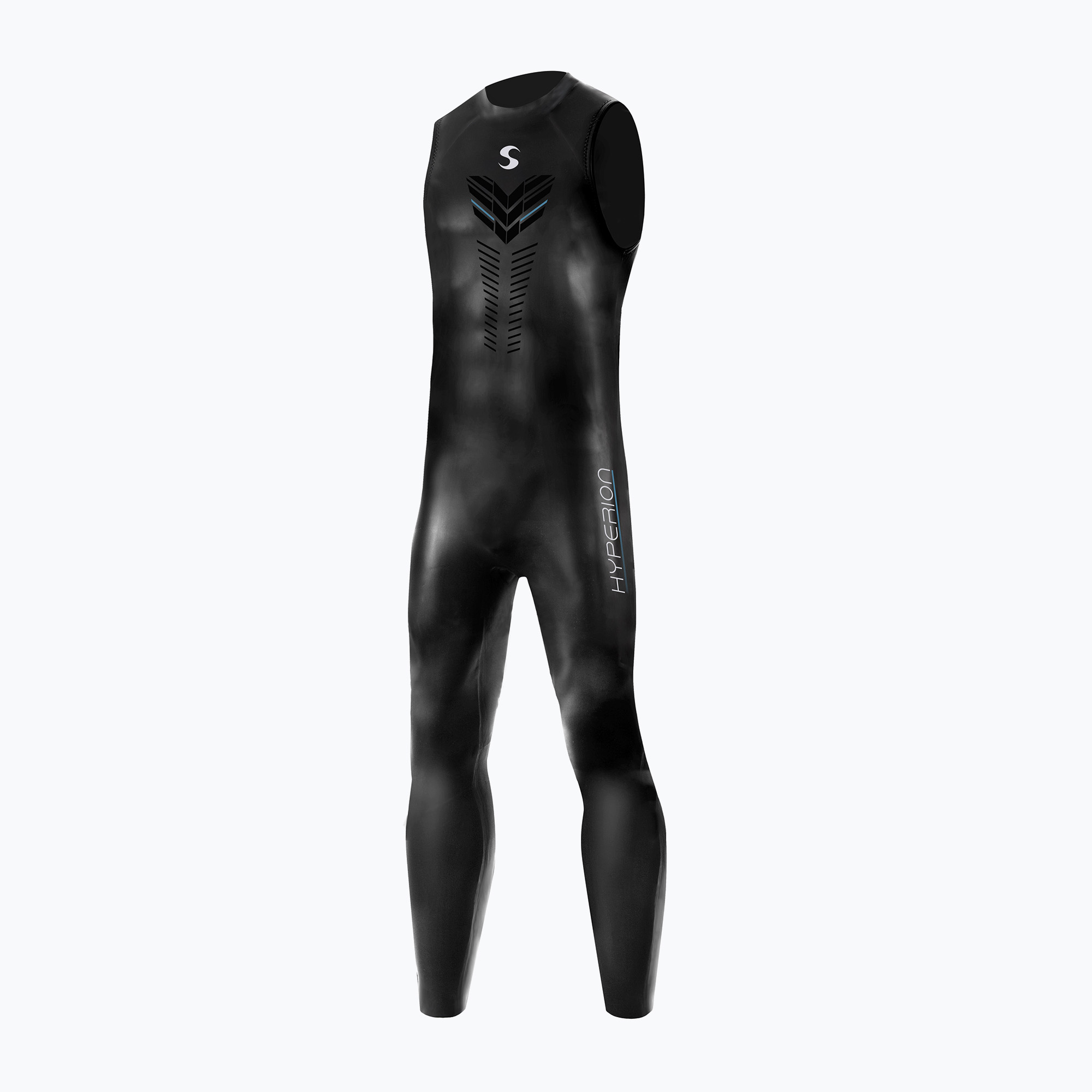 Pianka do pływania Synergy 3/2 mm Hyperion Sleeveless Triathlon black 