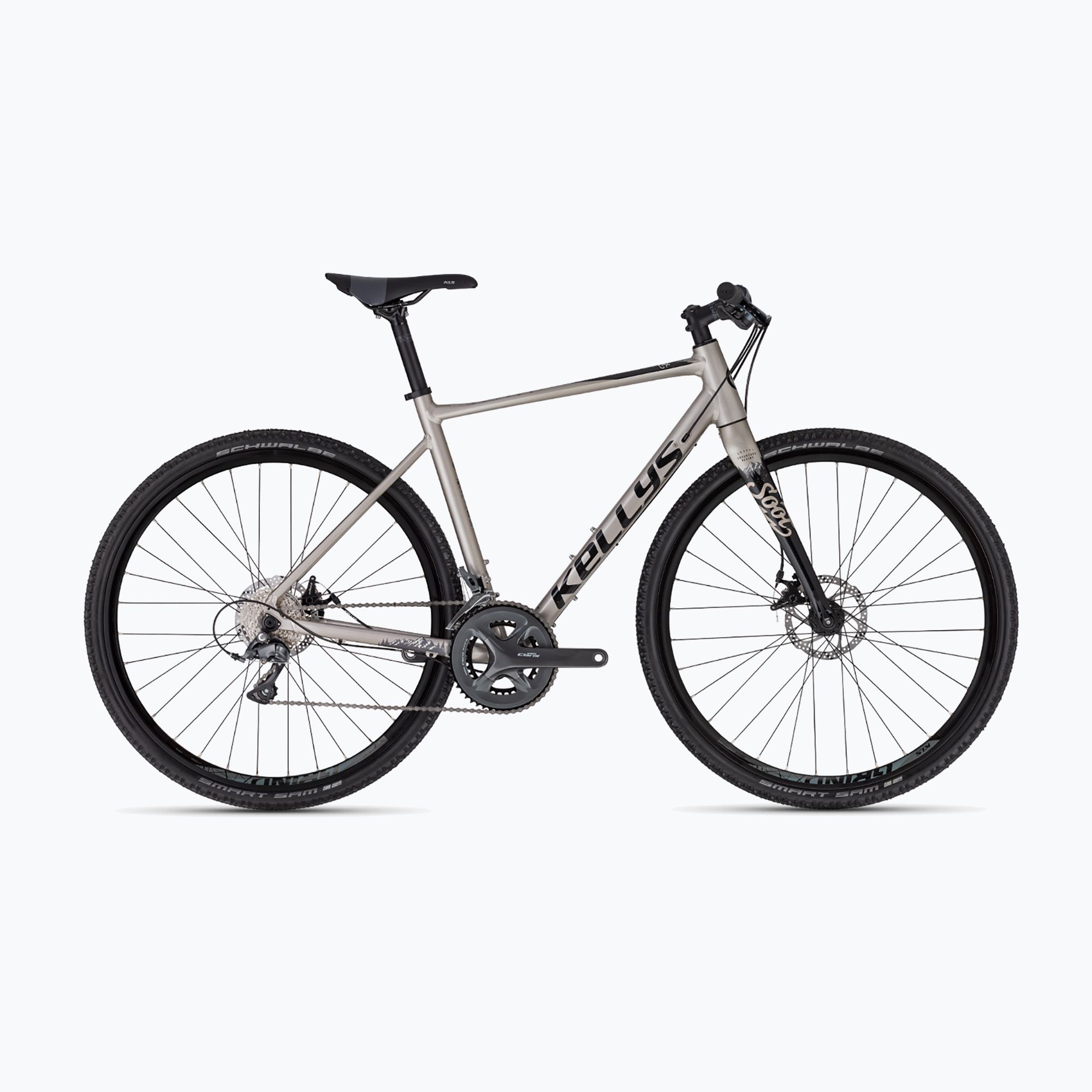 Bicicletă gravel Kellys Soot 20 silver (Soot 20 71993)