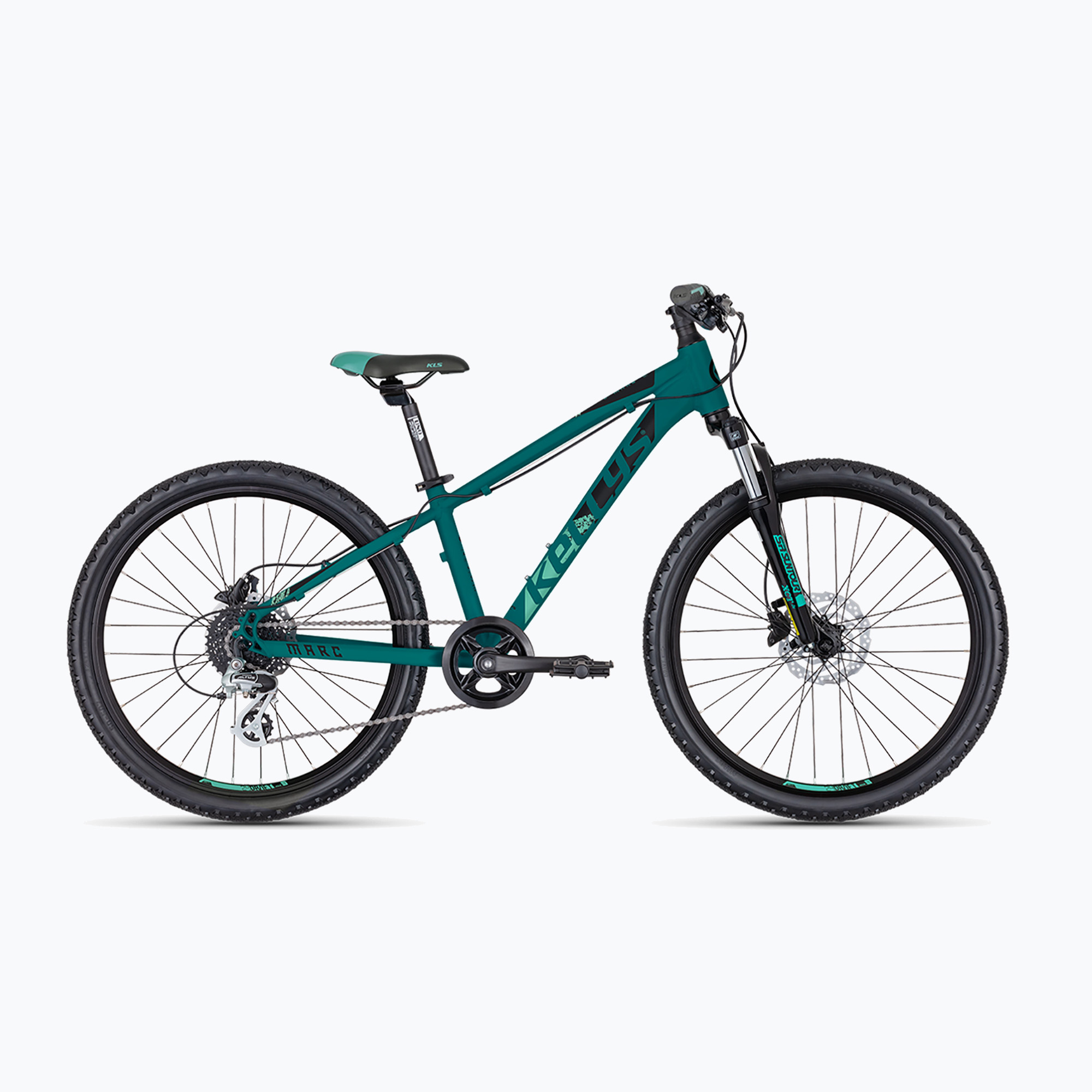 Bicicletă pentru copii Kellys Marc 90 24" teal