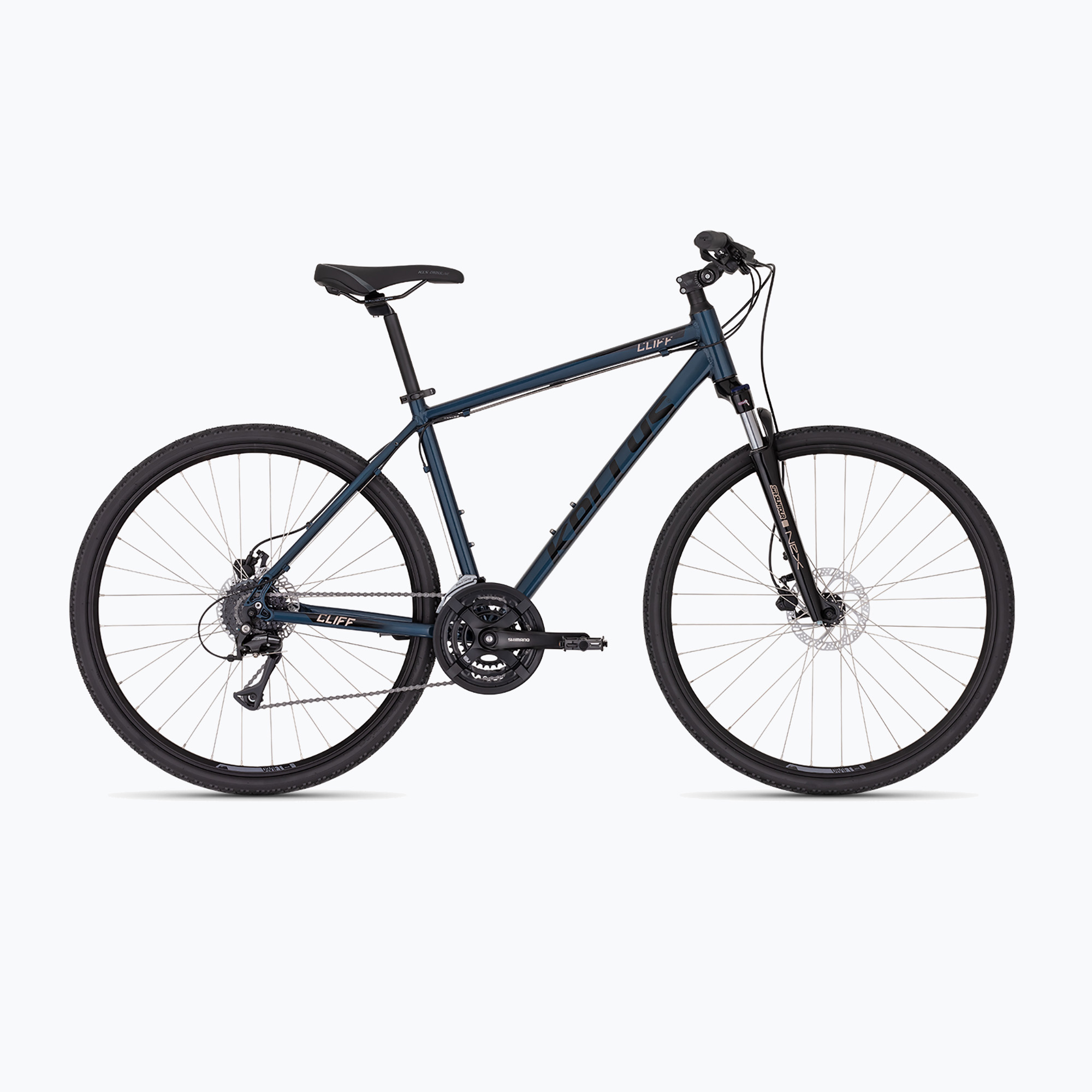 Kellys Cliff 90 thunderstorm blue cross bike (S)