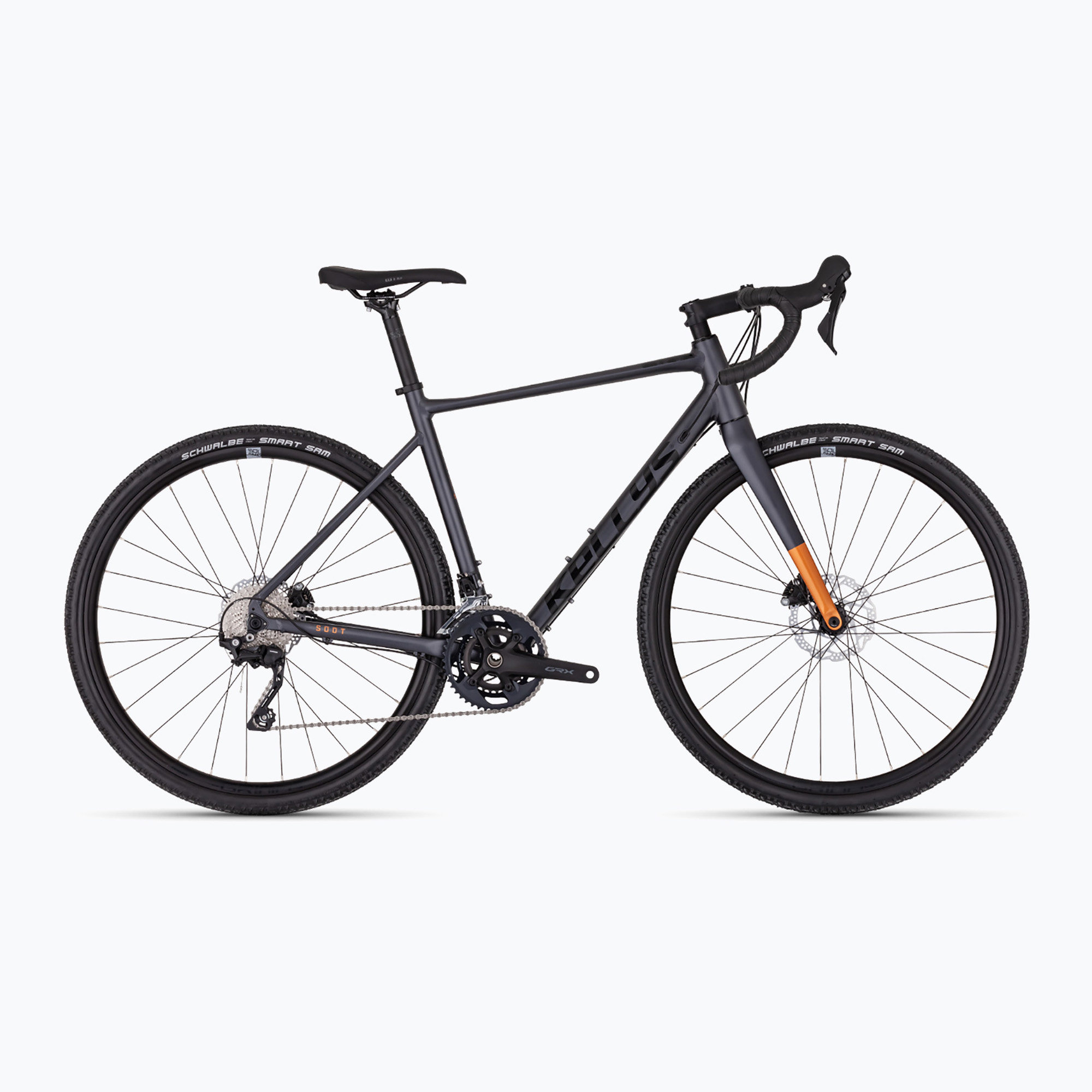 Kellys Soot X50 gravel bike graphite grey (L)