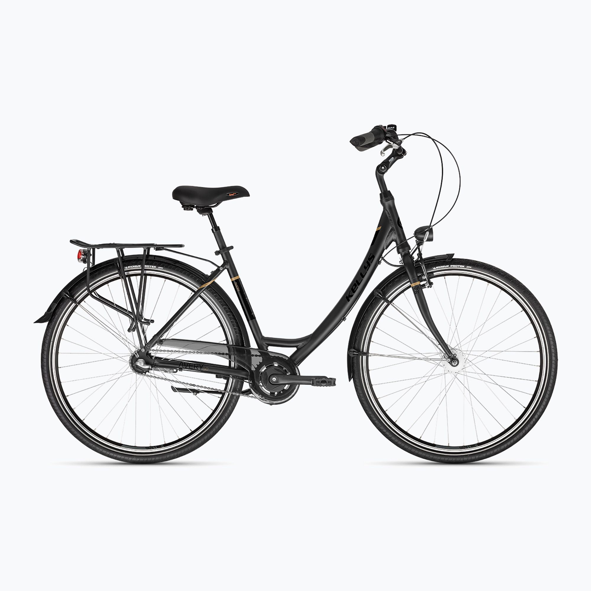 Kellys Avery 50 28" graphite grey women's city bike