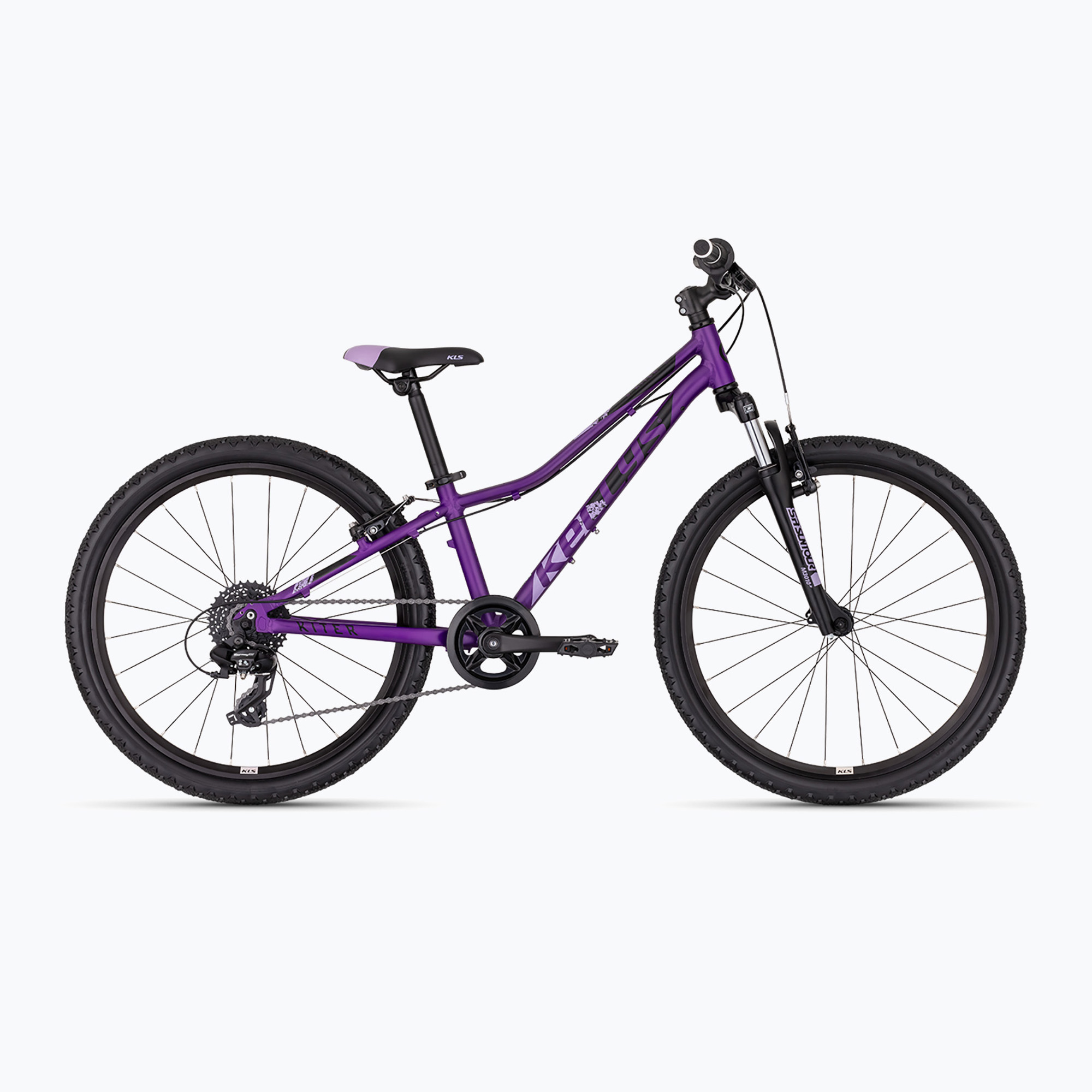 Detský bicykel Kellys Kiter 50 24" purple"