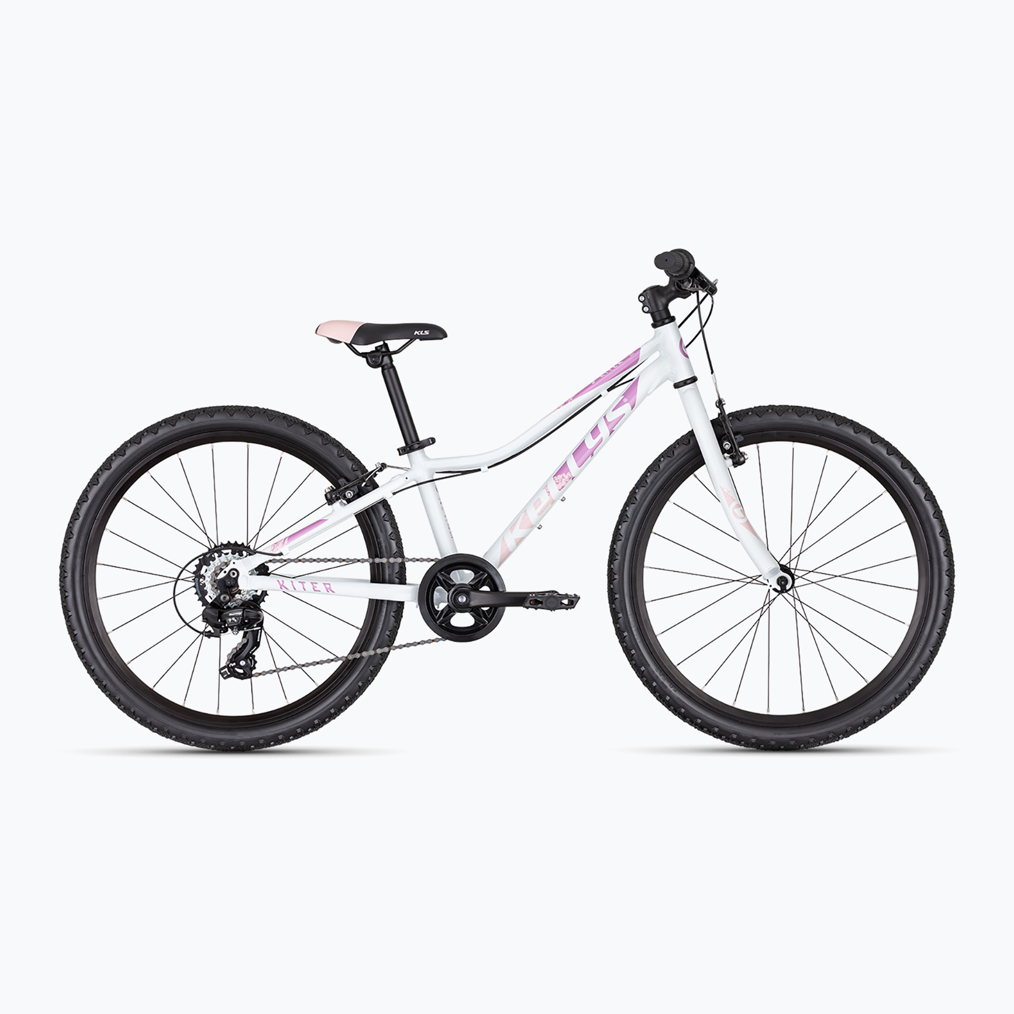 Detský bicykel Kellys Kiter 30 24" white"