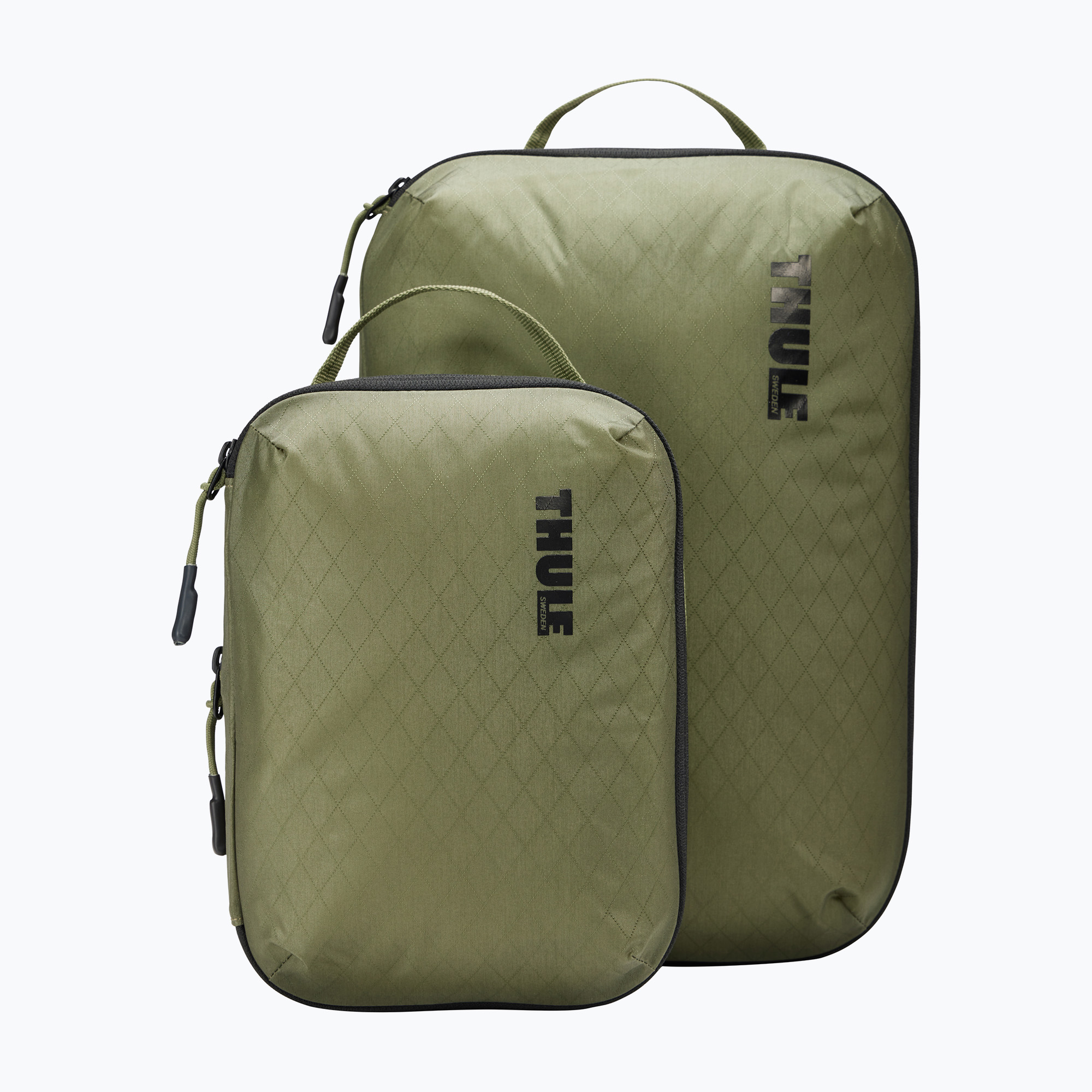 Organizery Thule Compression Cube set soft green