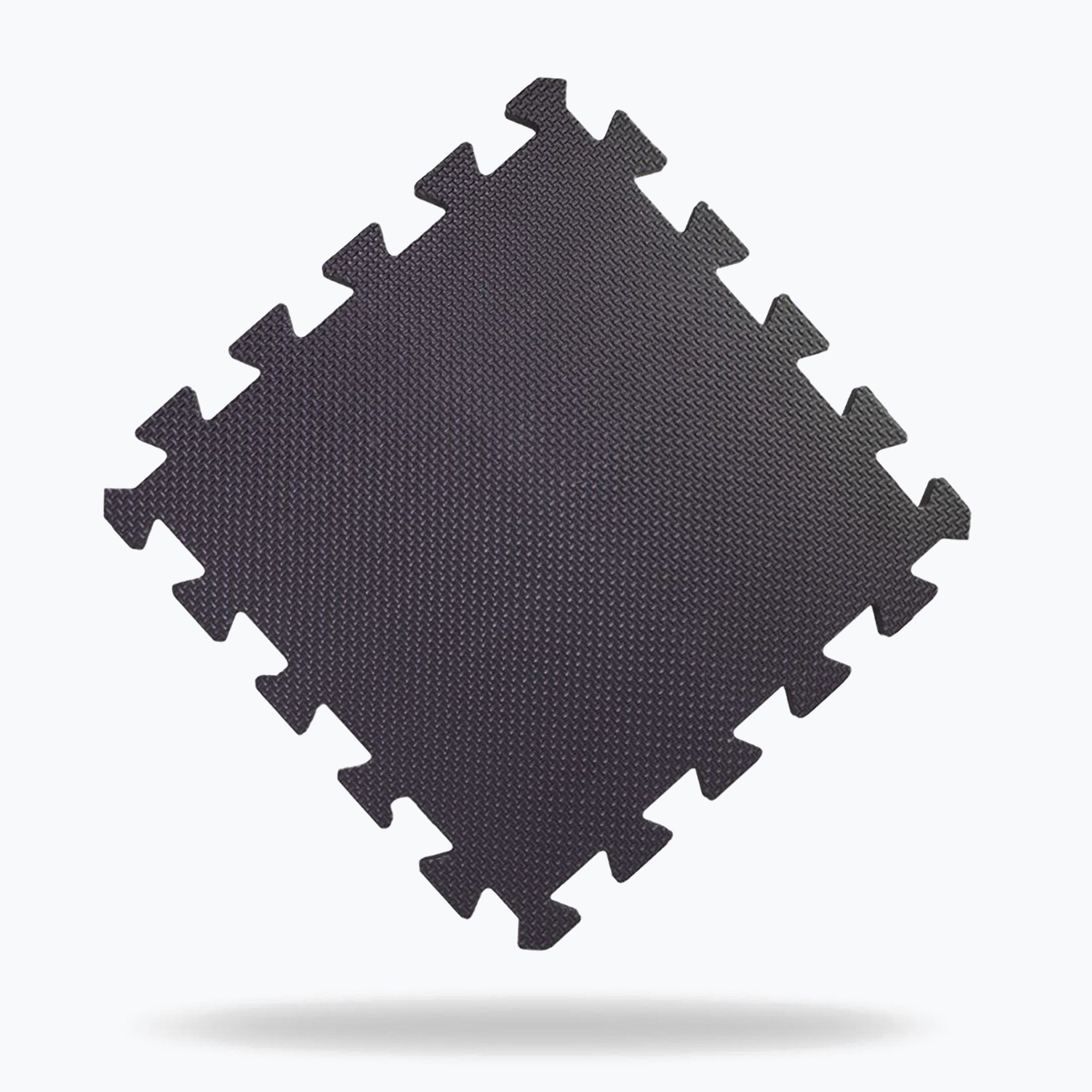 Mata fitness GymBeam Puzzle 18 sztuk 1.2 cm black 