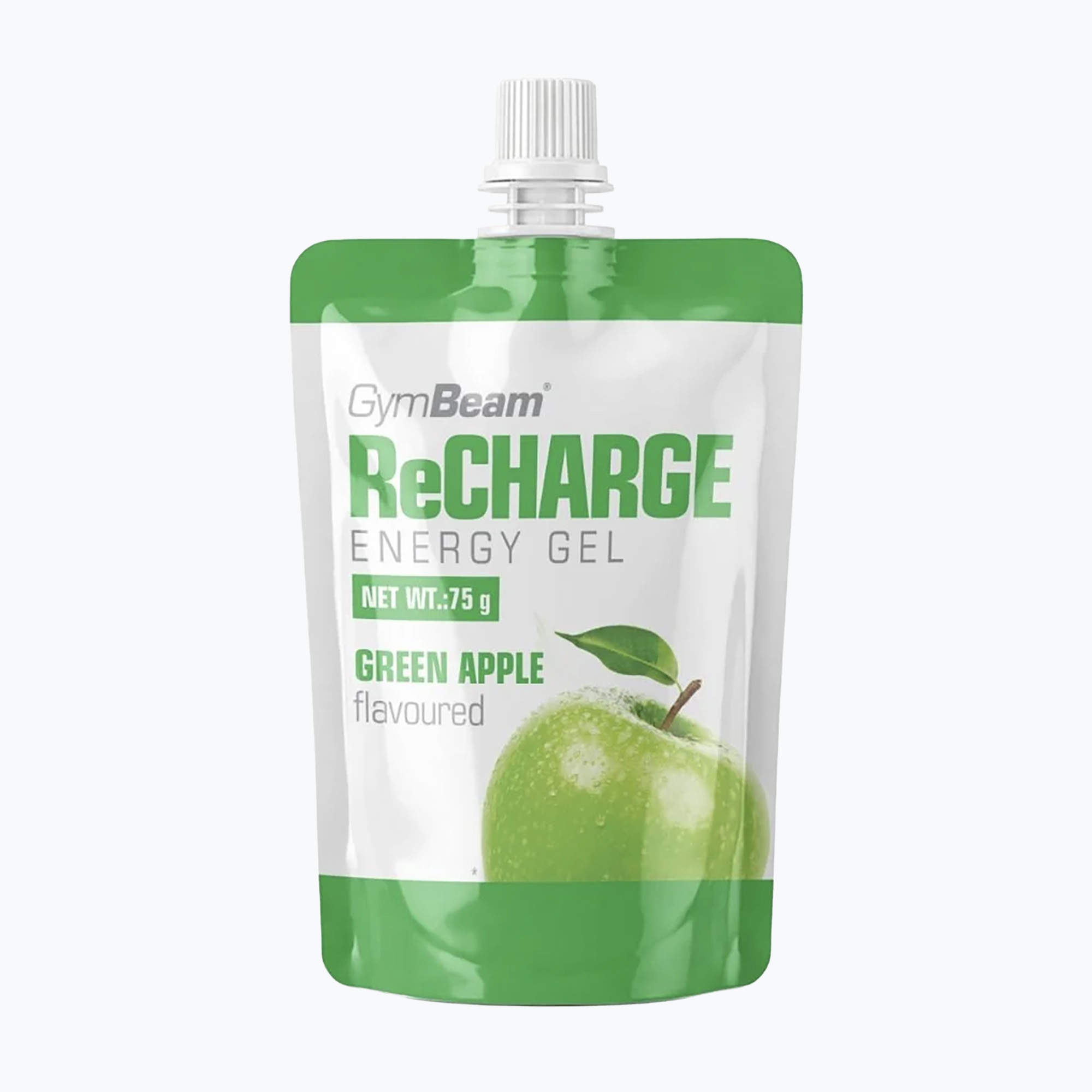 Energia zselé GymBeam ReCharge 75 g green apple (ReCharge 48490)