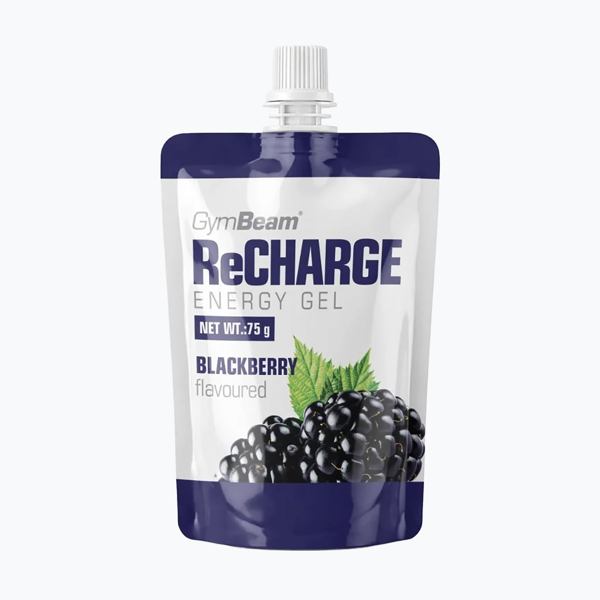 Energia zselé GymBeam ReCharge 75 g blackberry (ReCharge 48487)