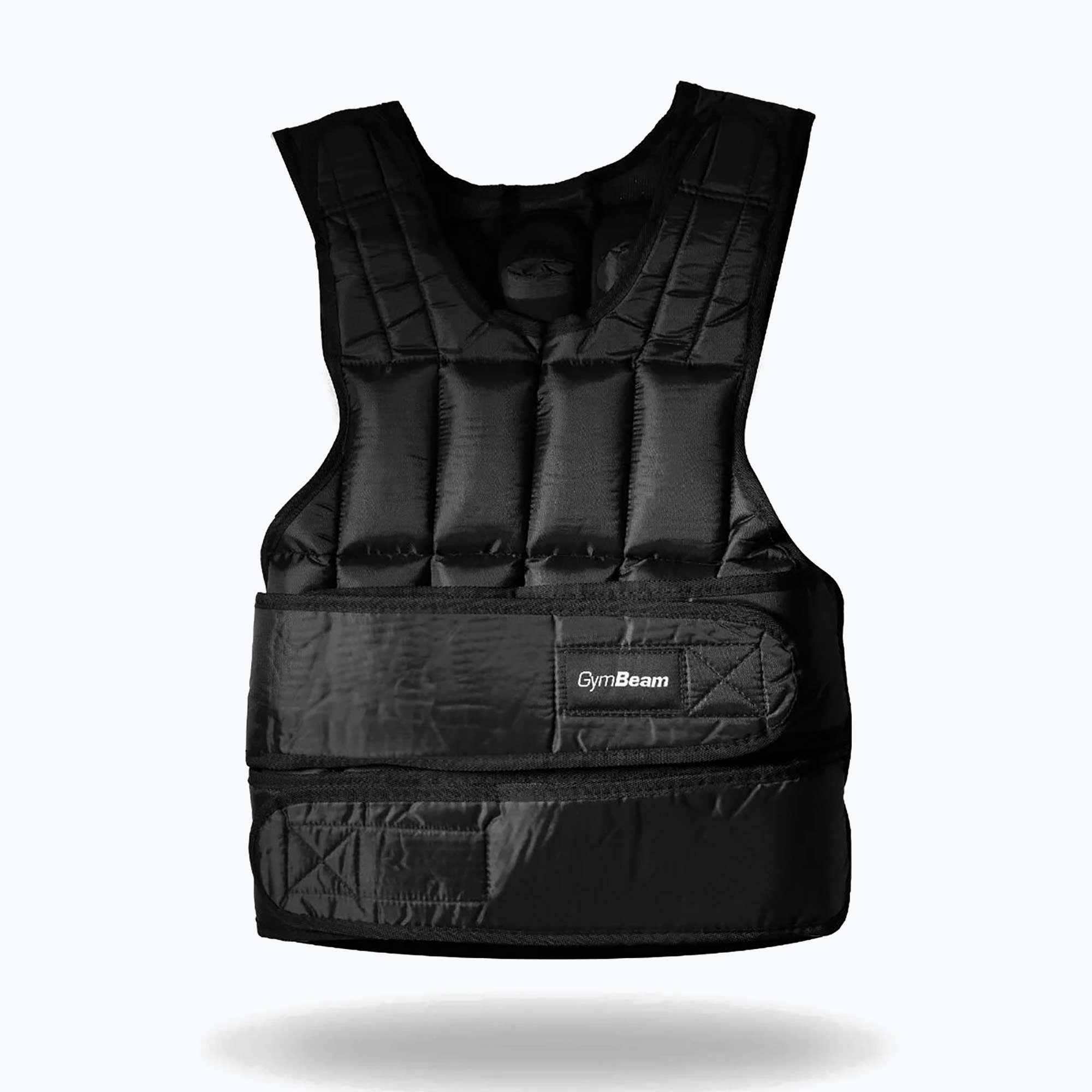 Kamizelka treningowa z obciążeniem GymBeam 20 kg black 