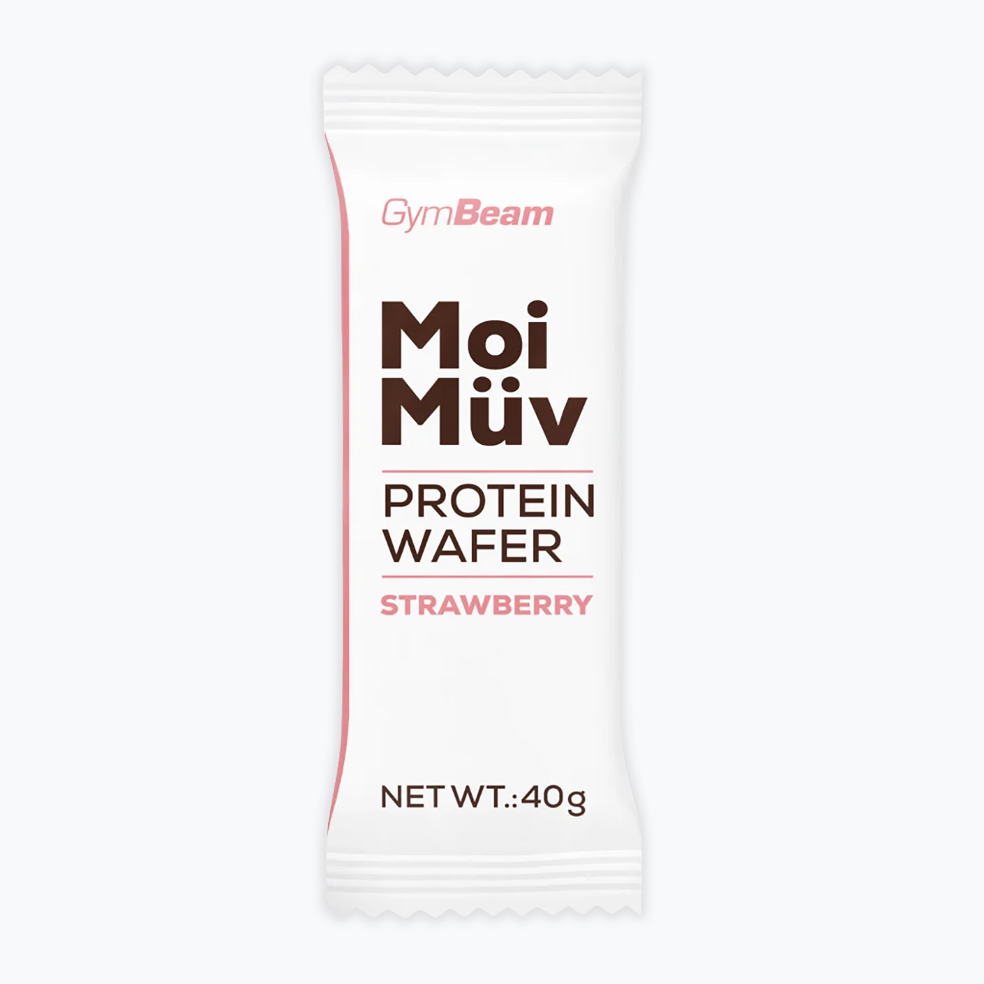 Протеинов вафла GymBeam MoiMüv 40 g strawberry