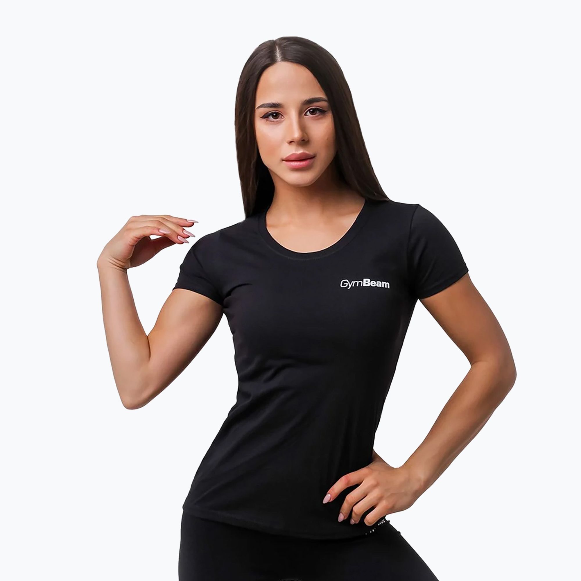 Дамска тениска GymBeam Basic black