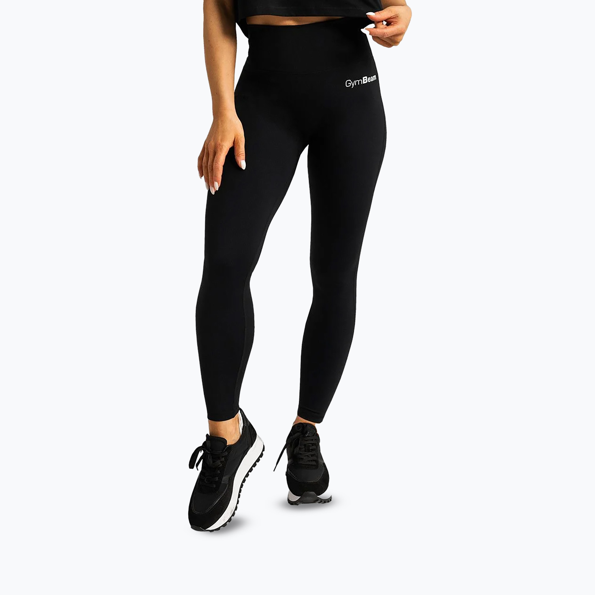 Legginsy treningowe damskie GymBeam Limitless black 