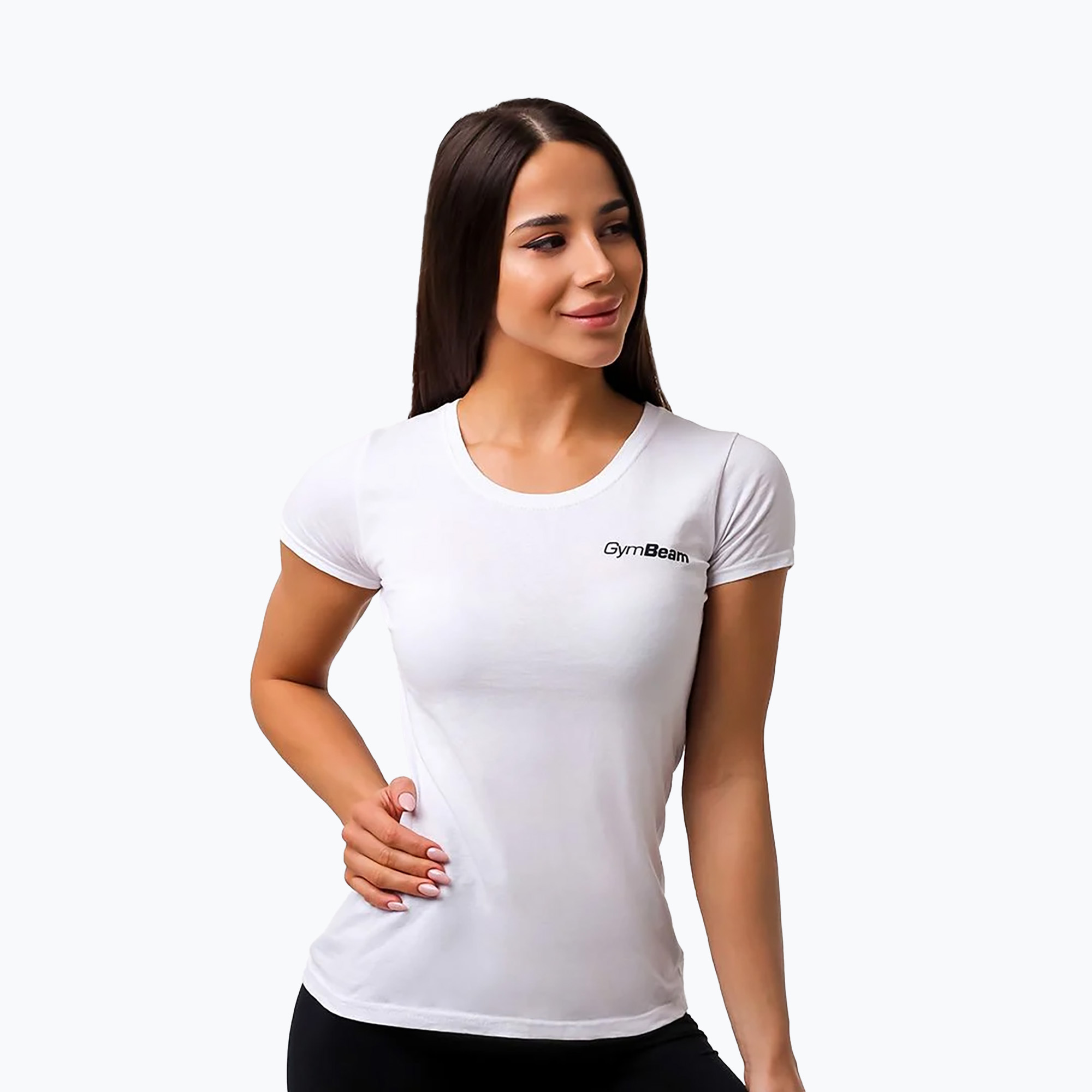 Дамска тениска GymBeam Basic white