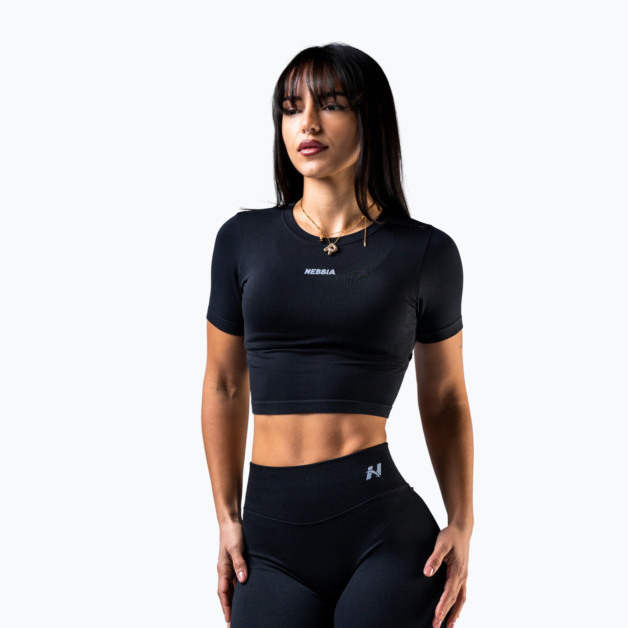 Top treningowy damski  NEBBIA Power black 