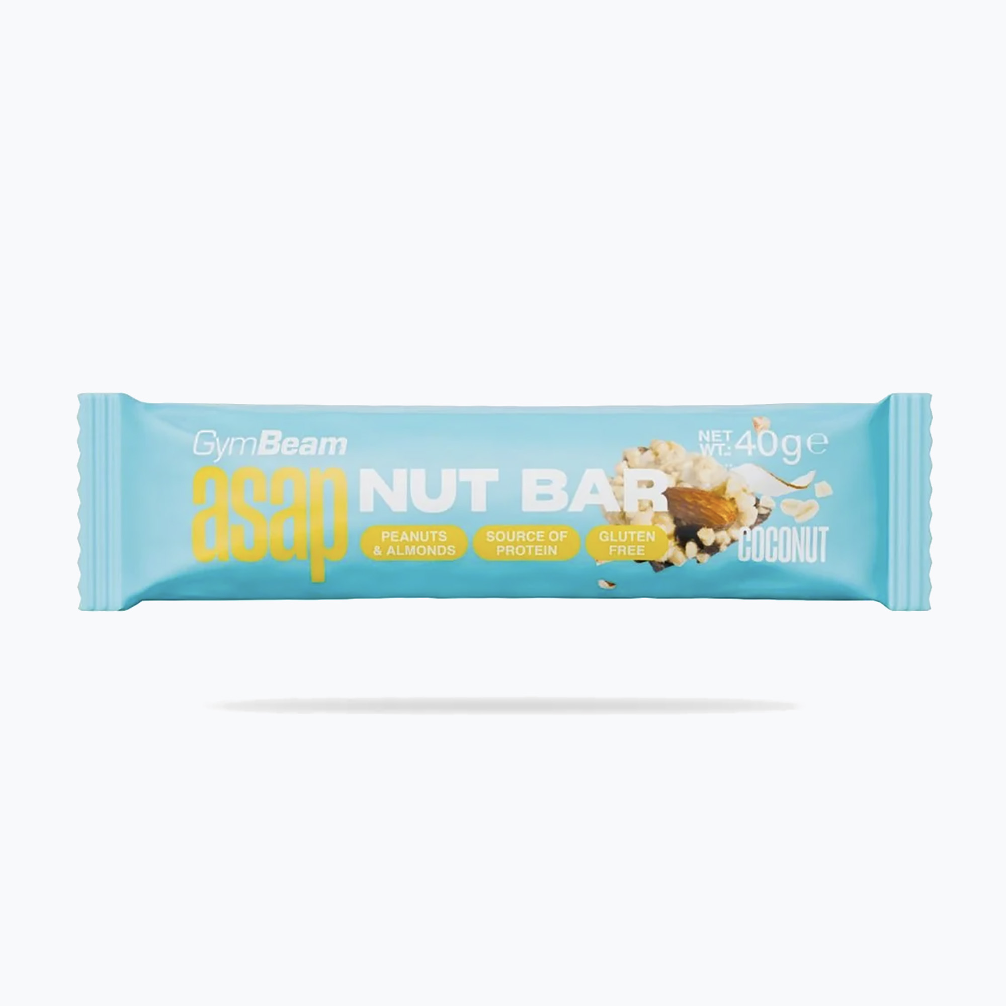 Протеинов бар/Протеиново барче/Протеиново блокче GymBeam ASAP Nut Bar 40 g coconut