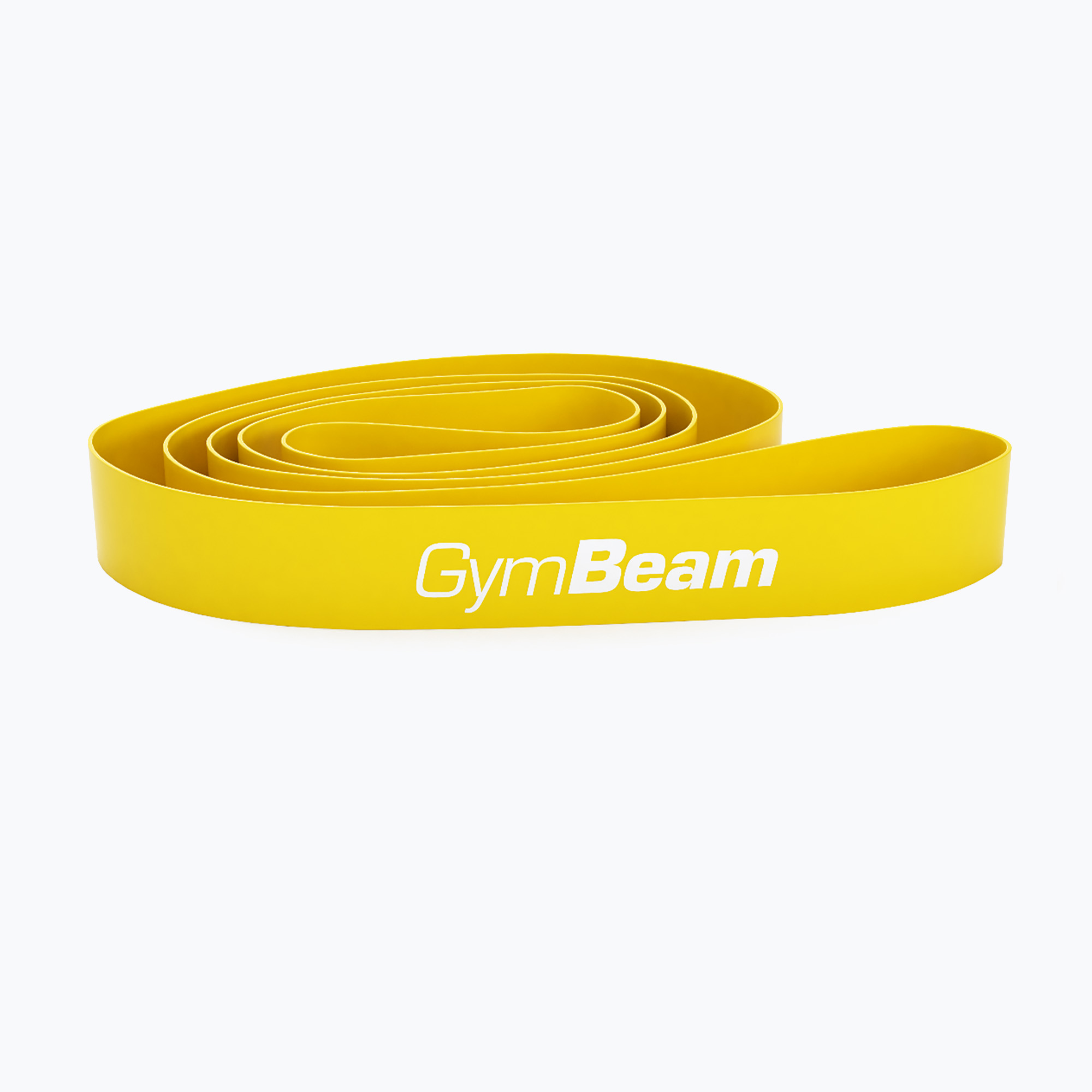 Resistance band GymBeam Cross Band Level 1 yellow (104 x 19 cm)