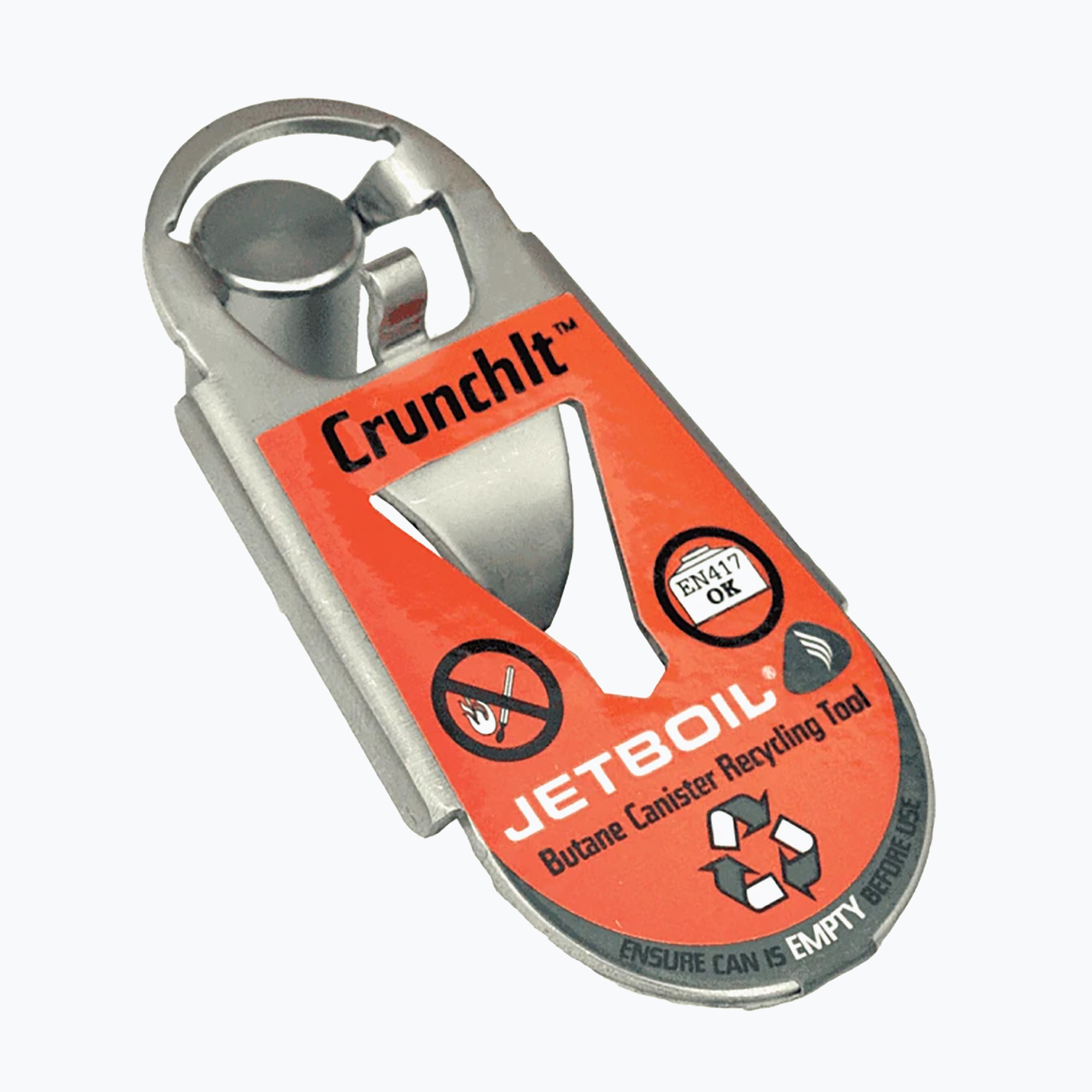 Jetboil Crunchit argento, strumento di perforazione per cartucce vuote (Crunchit CRUNCH-EU)