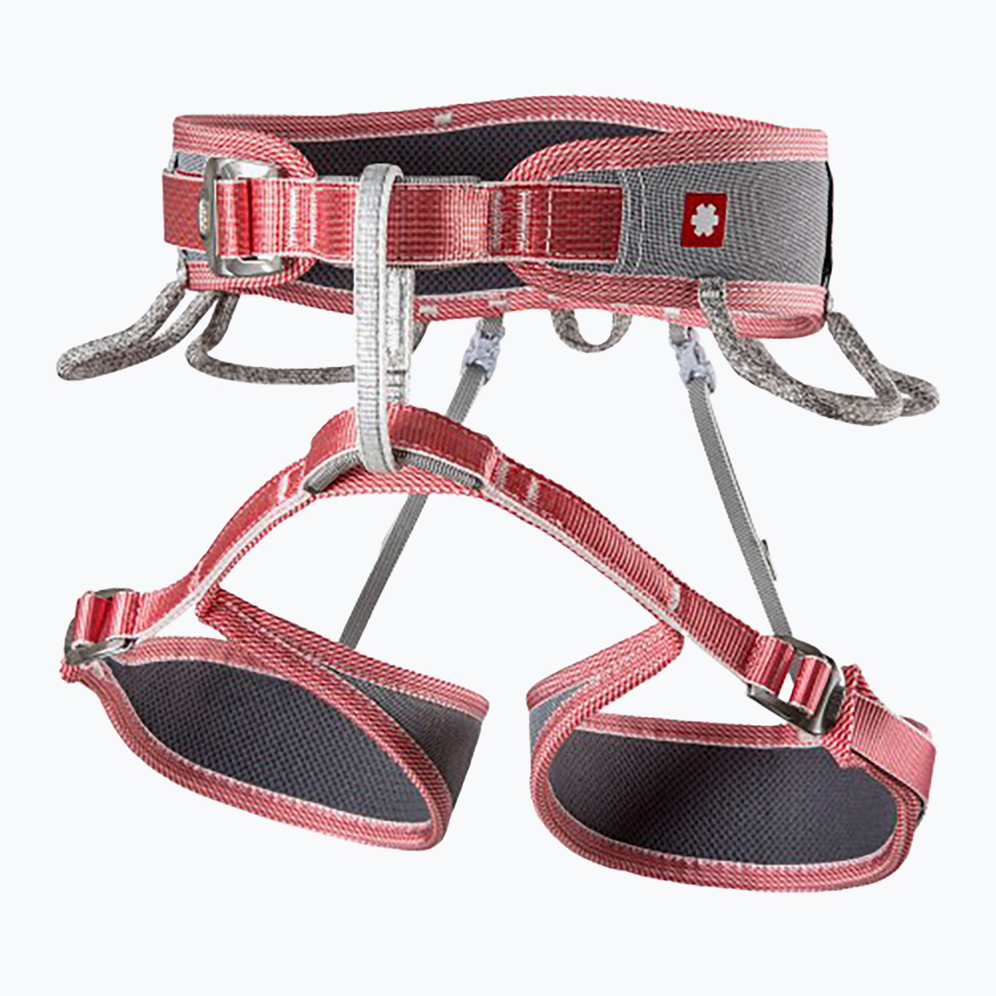 Uprząż wspinaczkowa damska Ocun Twist Tech Eco grey/ red 