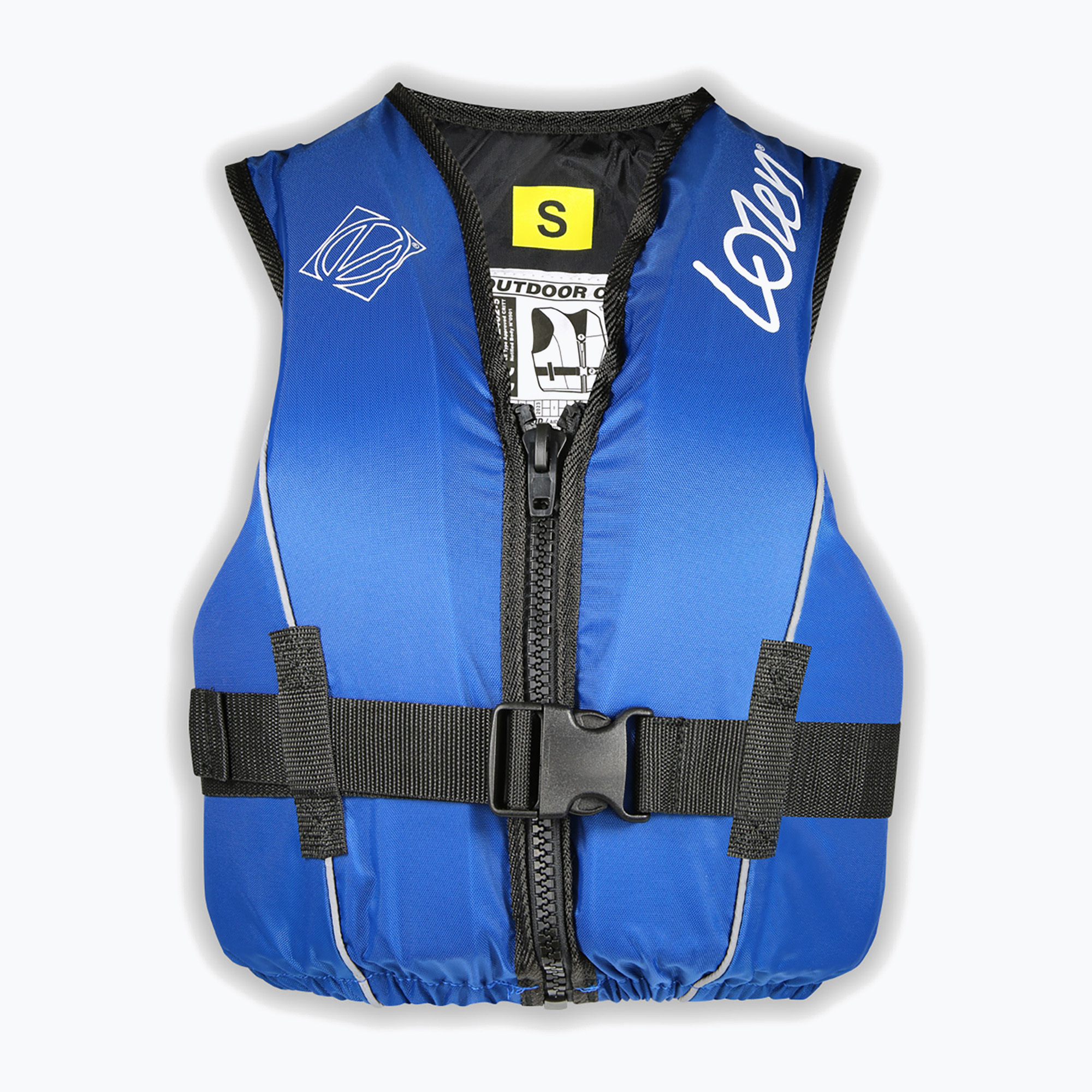 Lozen Outdoor belay waistcoat blue (S (40-60 kg))