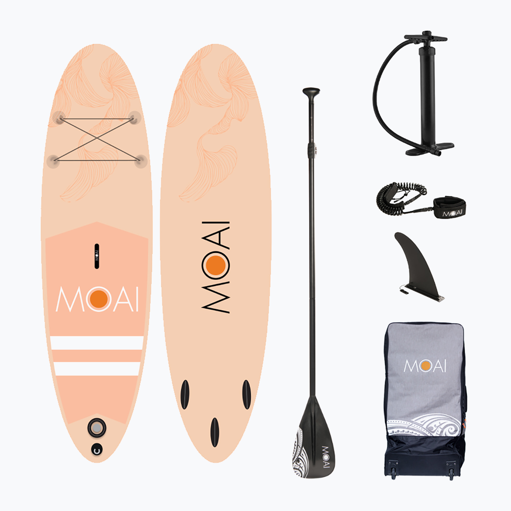 MOAI Beach Vibe 10'6'' tavola da SUP (323 cm) (Beach Vibe 10'6'' M-24B106)