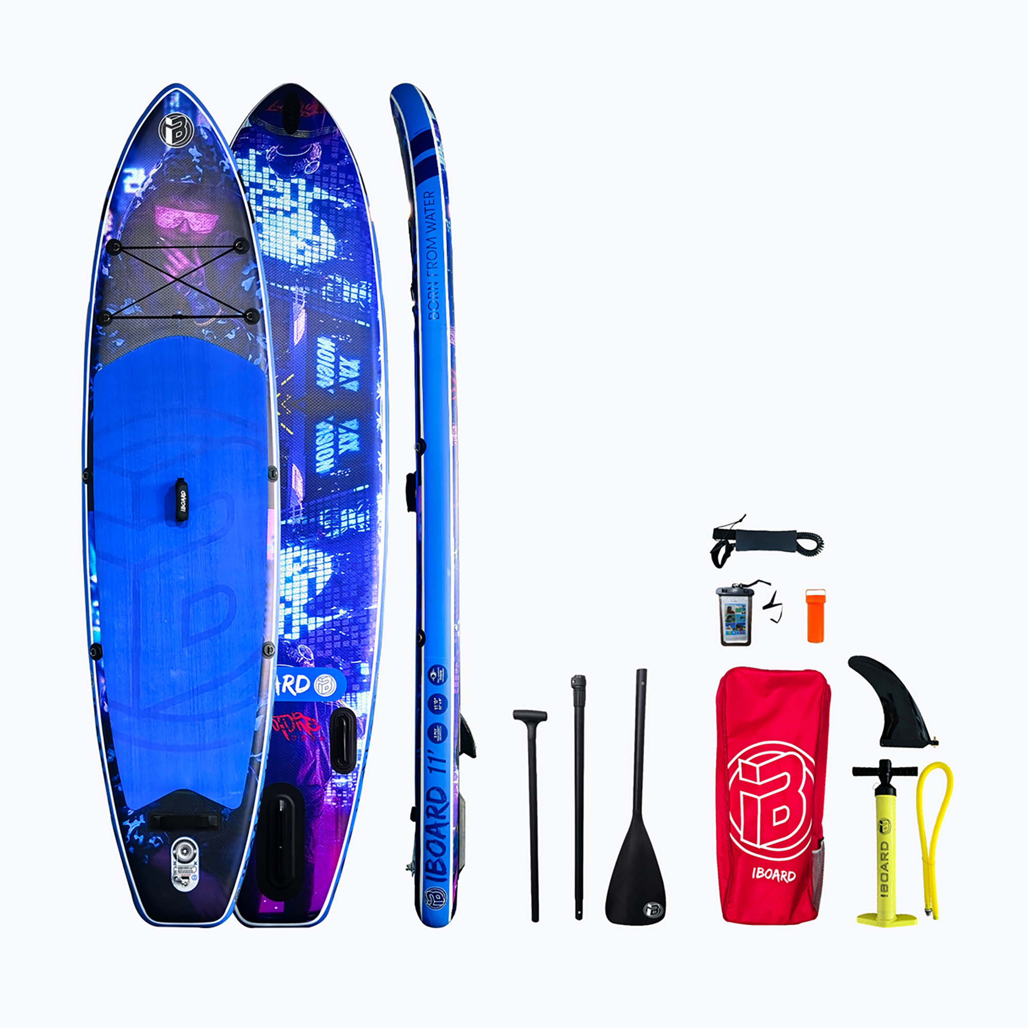 SUP дъска iBoard Digital Hero 11'