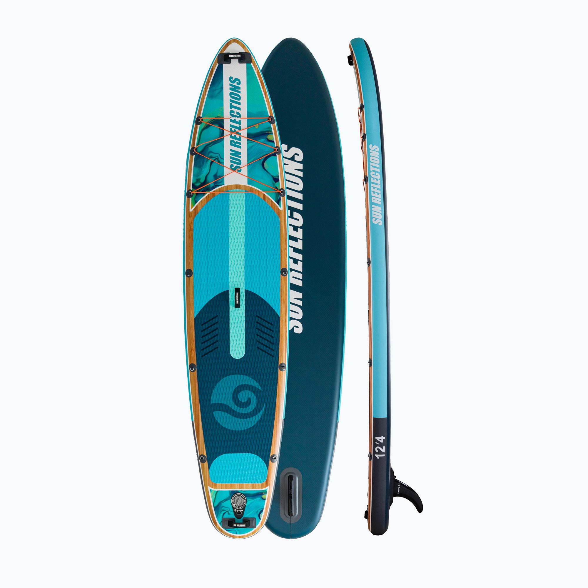 Deska SUP Sun Reflections Multi Minicombo 12'4