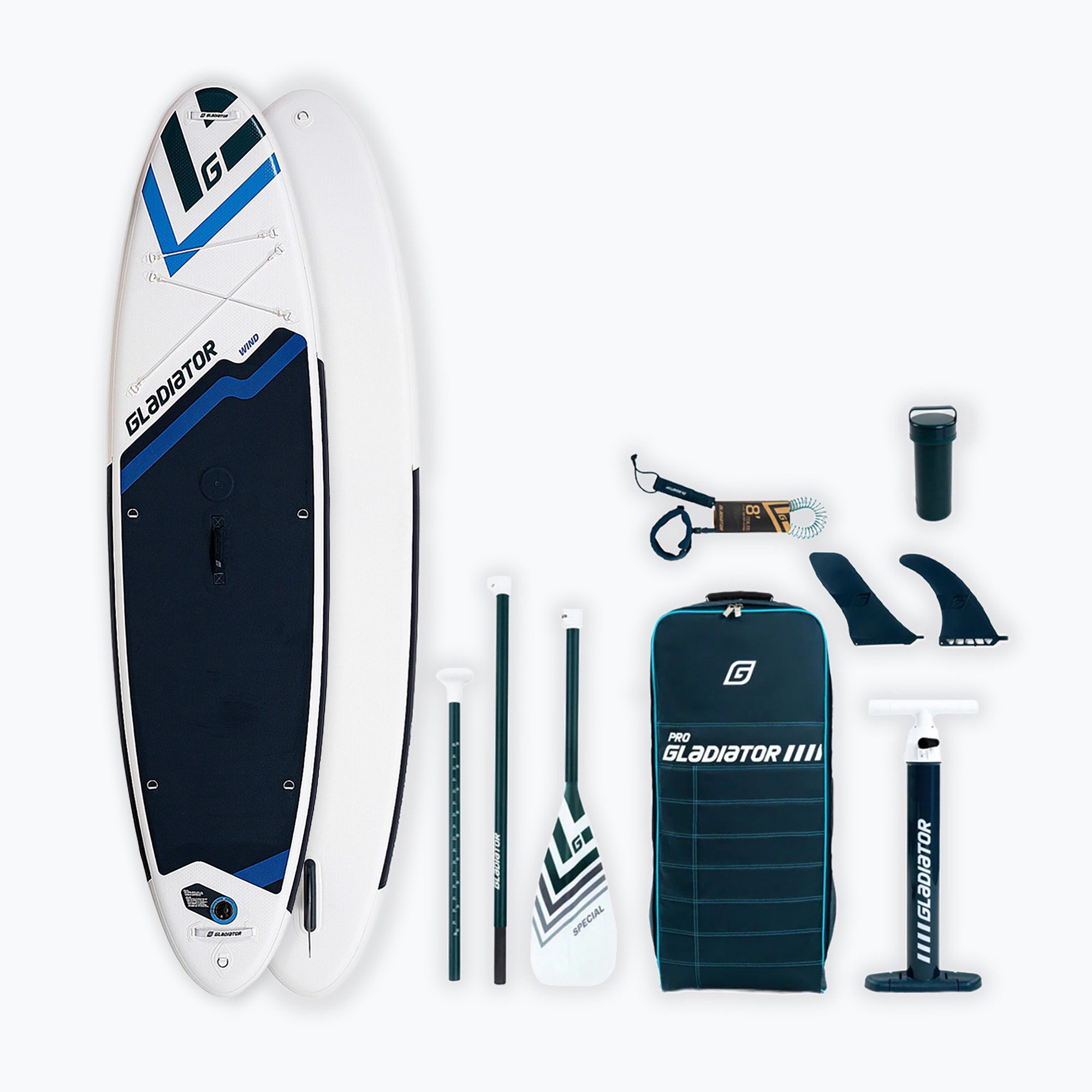 Zestaw deska SUP pompowana Gladiator Wind 10'7