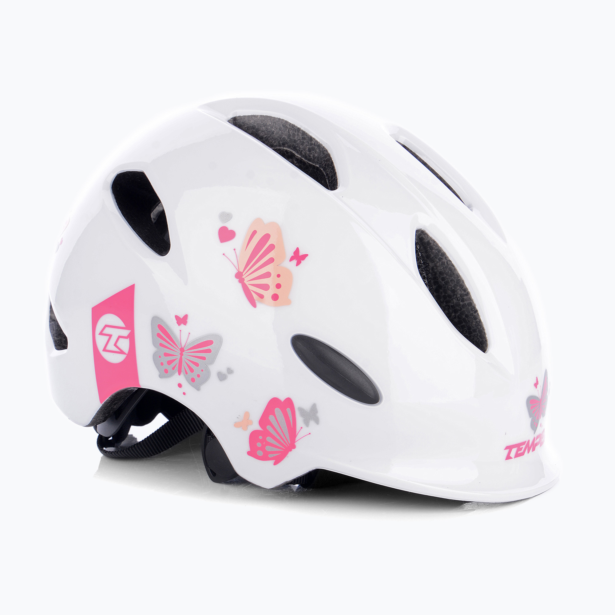 Детска каска Tempish Stryker white/pink