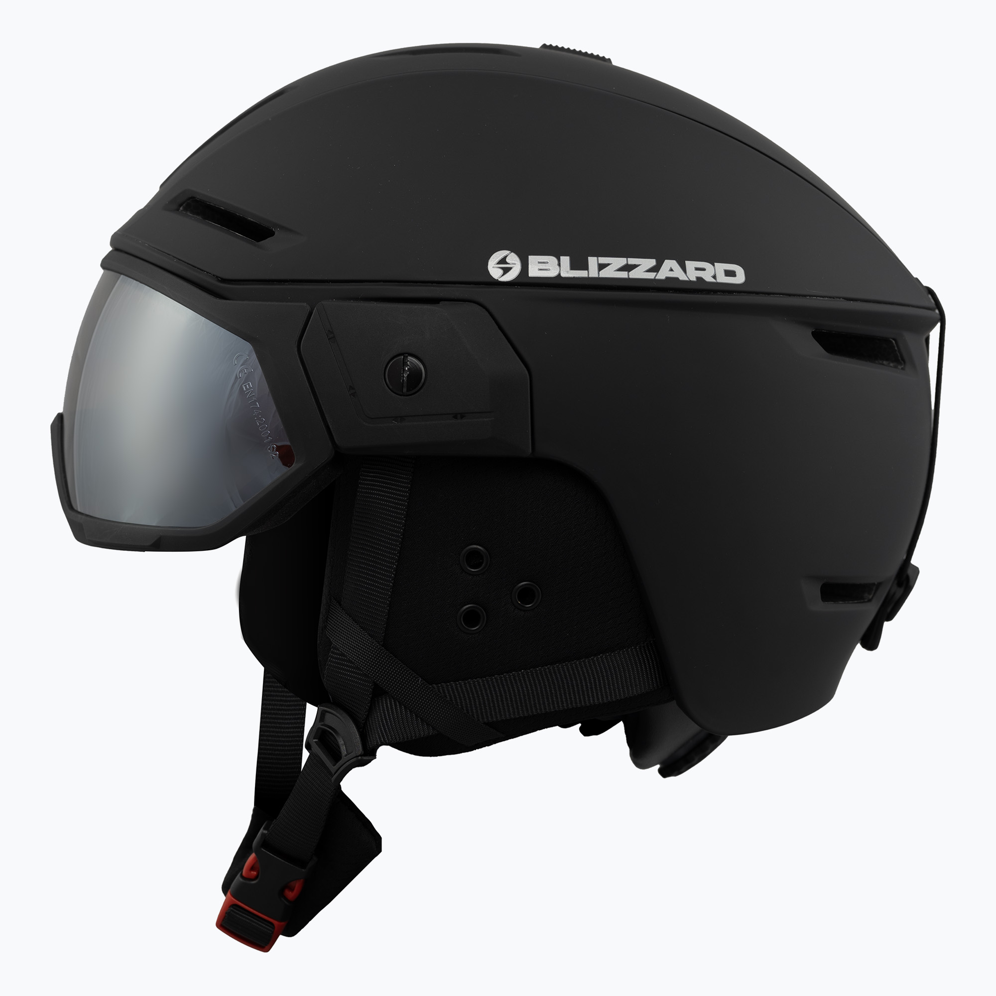 Скиорска каска Blizzard Edge Visor black/mirror smoke