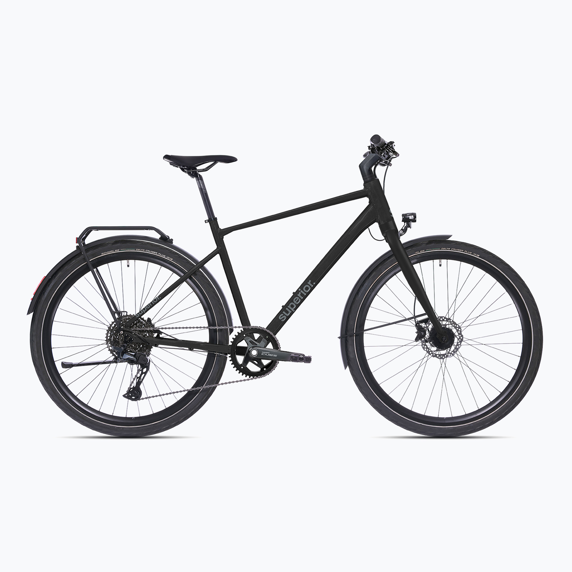 Pánsky trekingový bicykel Superior BLOX 6.4 T matte black (BLOX 6.4 T 801.2026.28142)