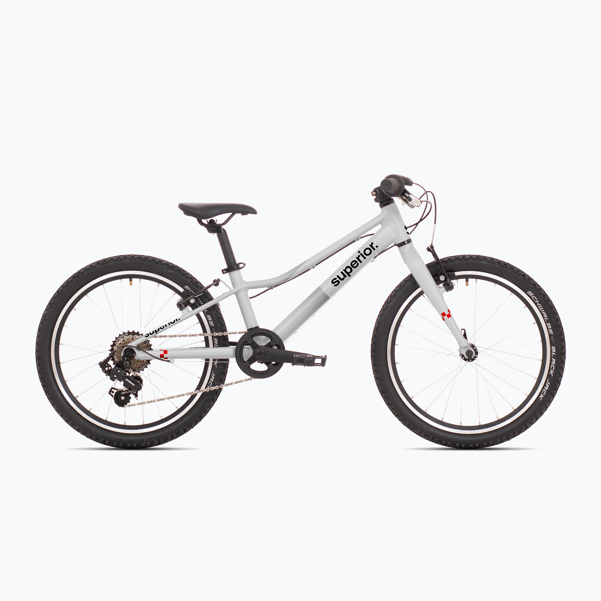Детски велосипед Superior RACER 20 gloss grey