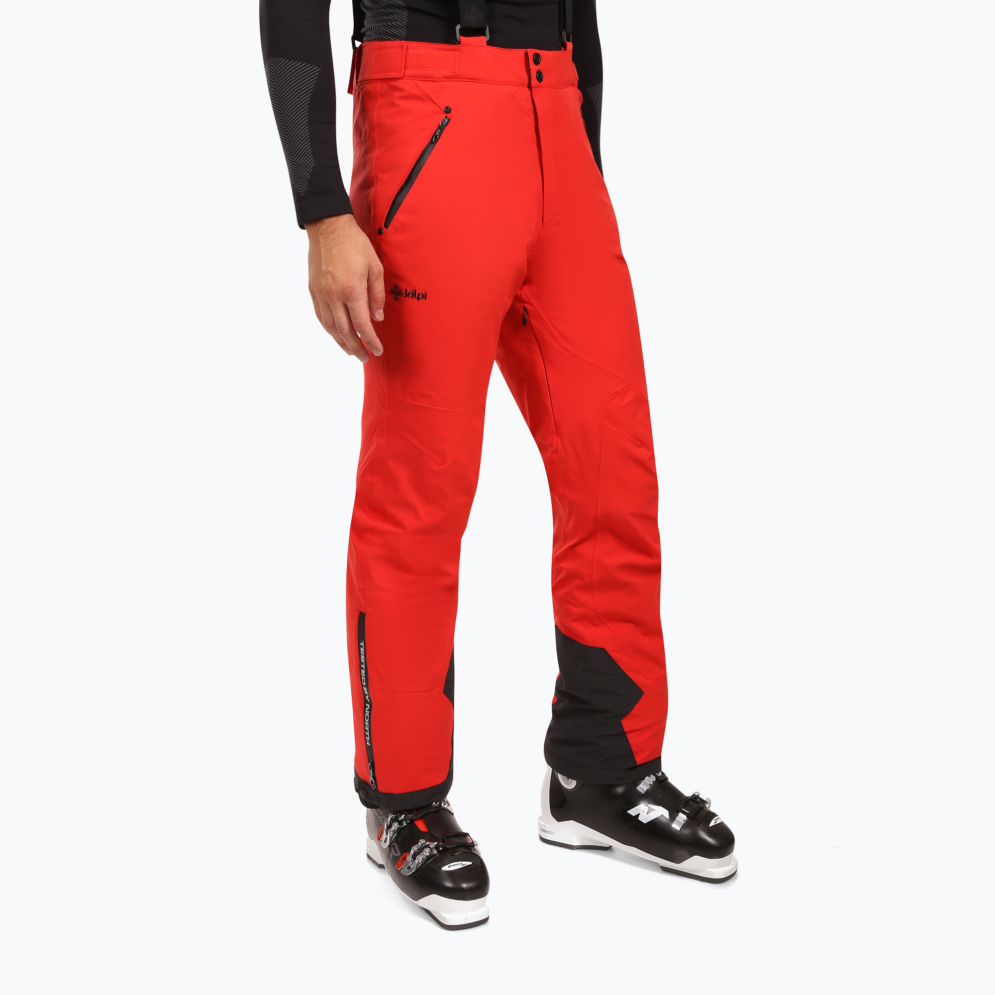 Pantaloni da sci uomo Kilpi Methone red (M) (Methone ZM0405KI)