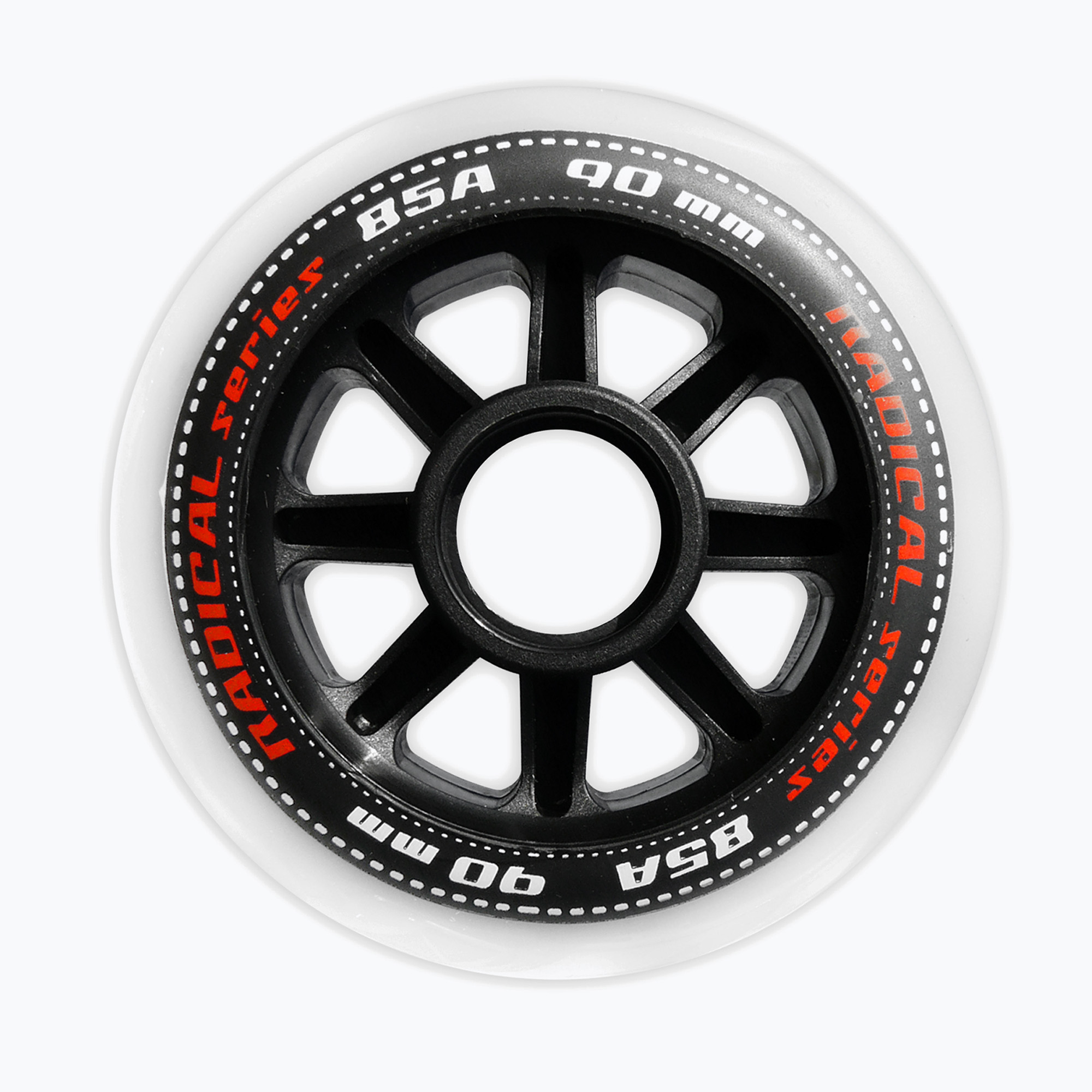 Tempish Radical 90 mm/85A колела за ролери 4 бр. бели.